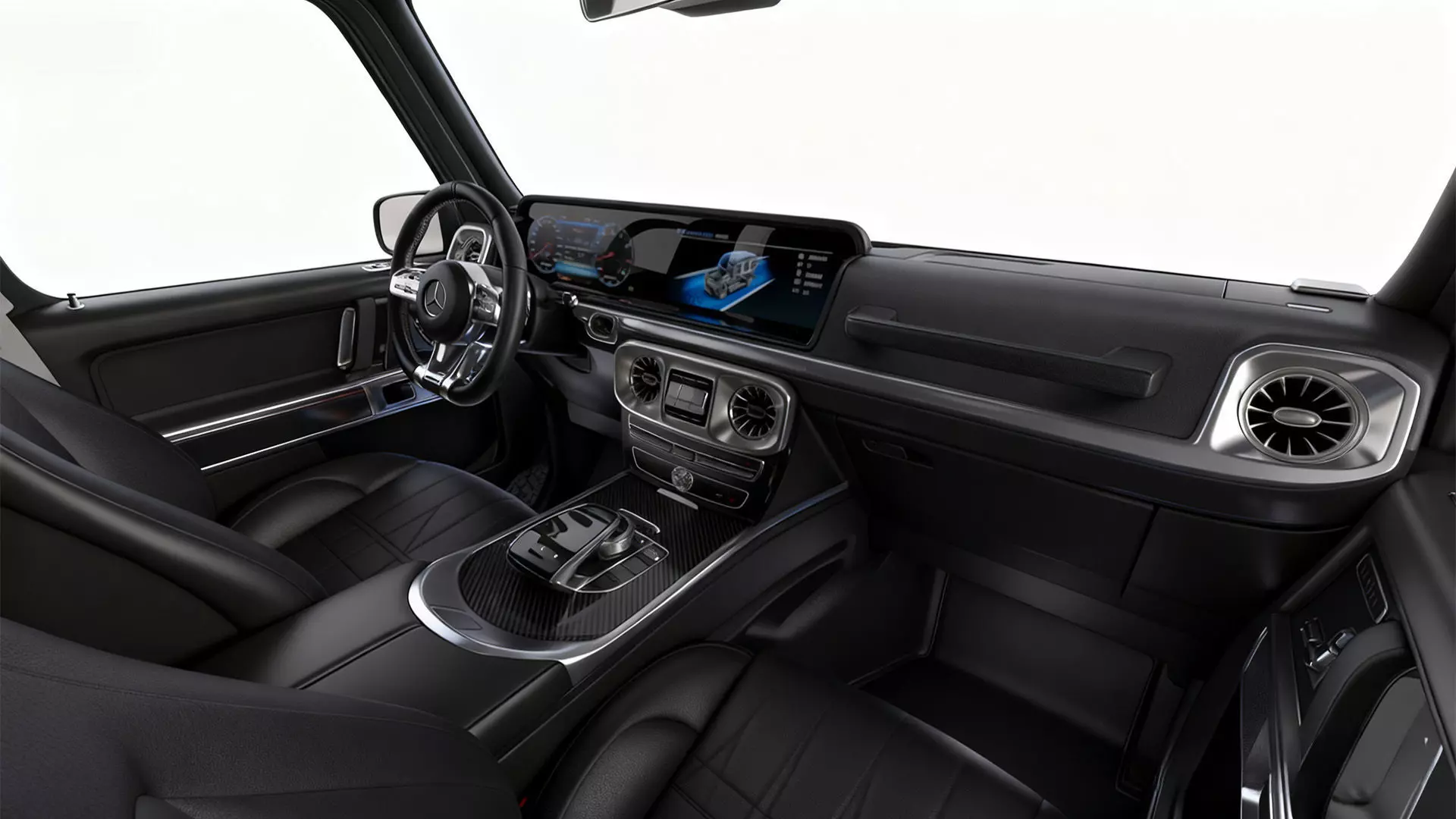 Mercedes-Benz G63 AMG V8 Biturbo G-Class 3D model_11