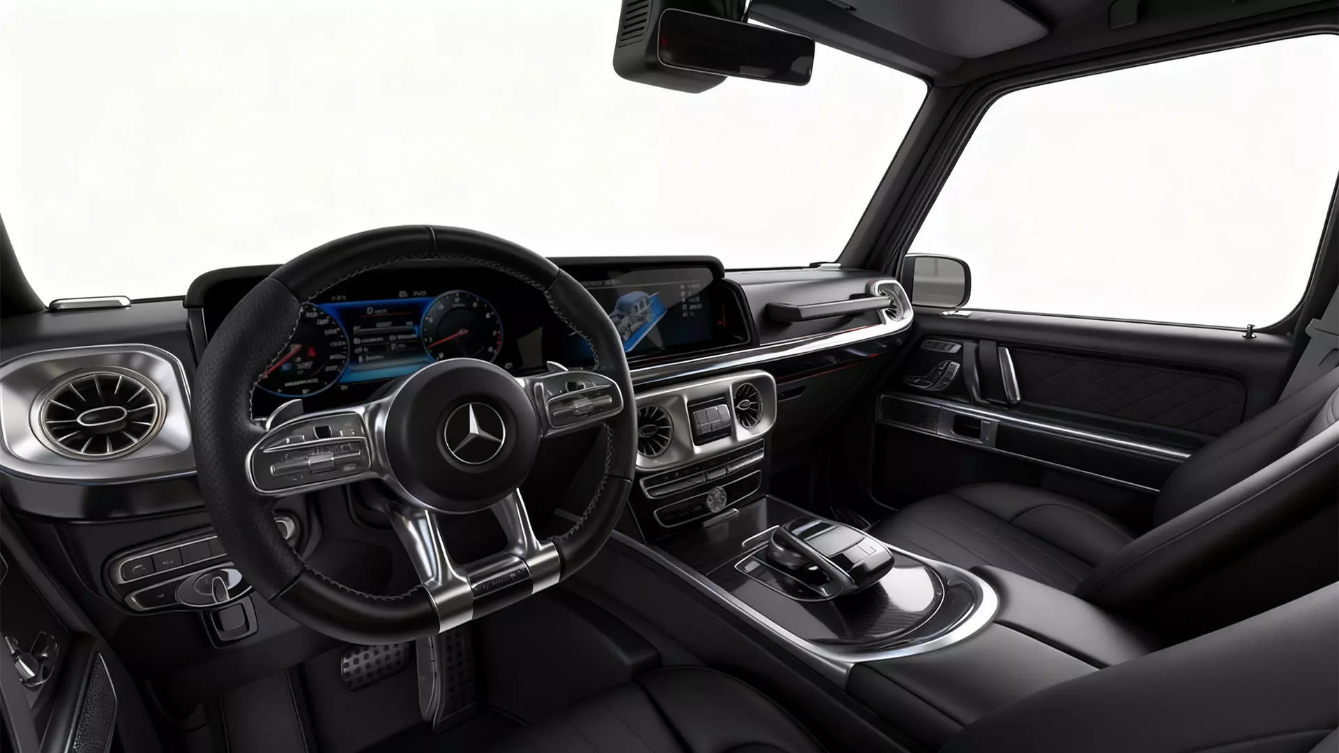 Mercedes-Benz G63 AMG V8 Biturbo G-Class 3D model_12