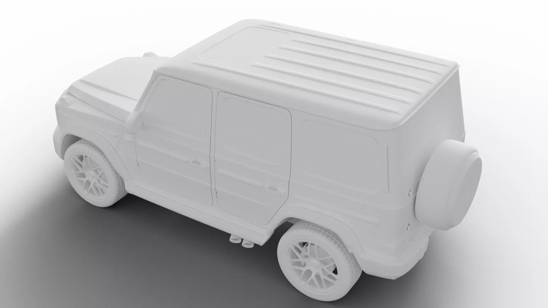 Mercedes-Benz G63 AMG V8 Biturbo G-Class 3D model_14