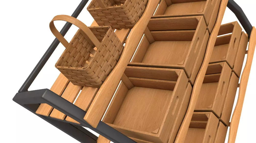 Bakery Display Collection 3D model_10