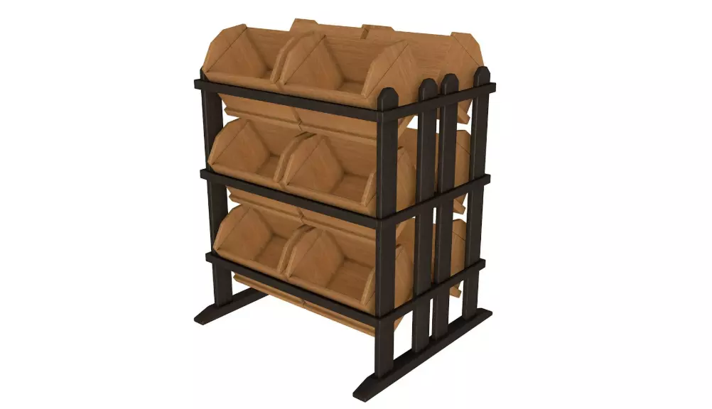 Bakery Display Collection 3D model_4