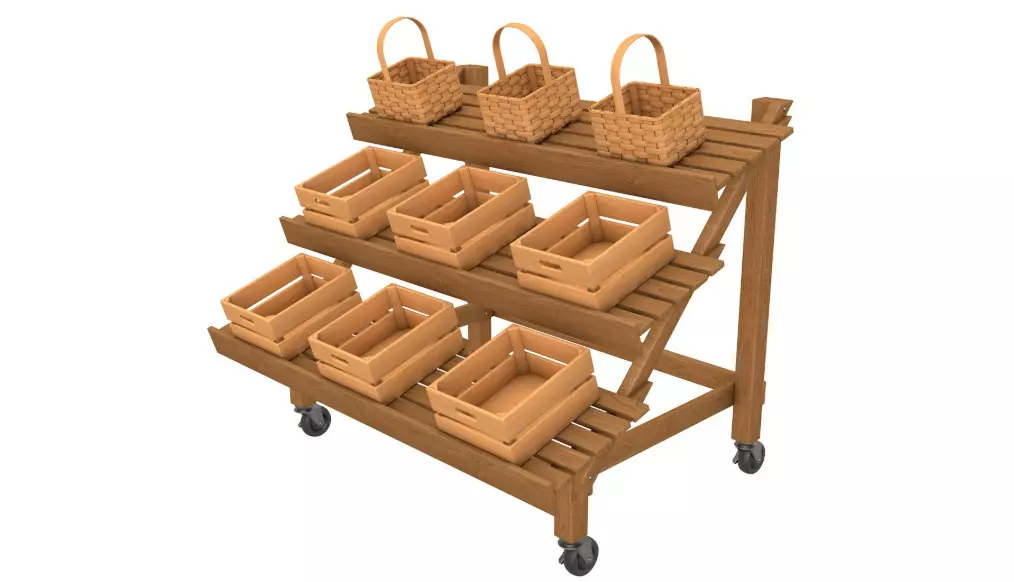 Bakery Display Collection 3D model_2