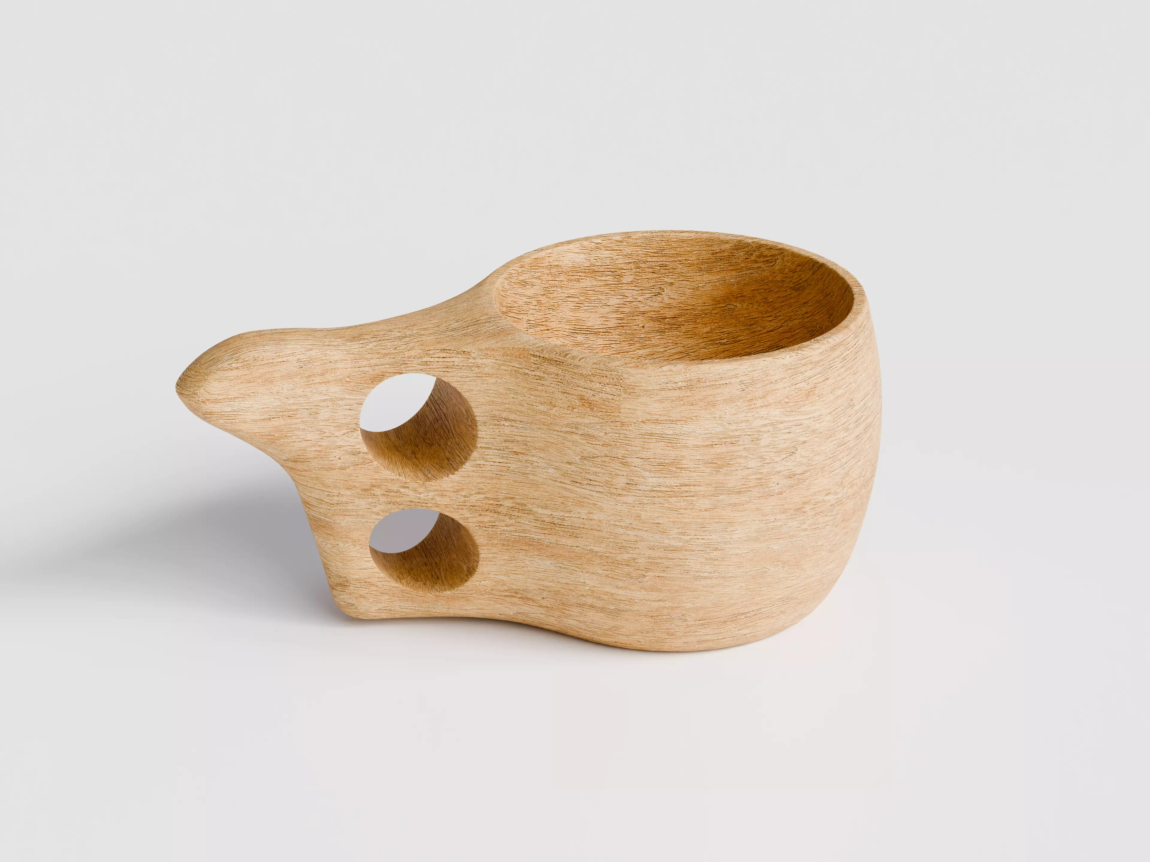 Wooden Cup 3D model