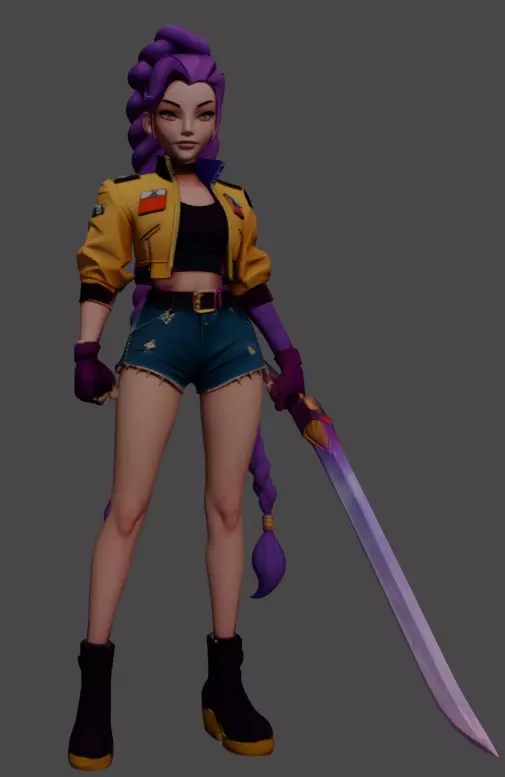 K-Pop Demon Hunters 3D print model_8