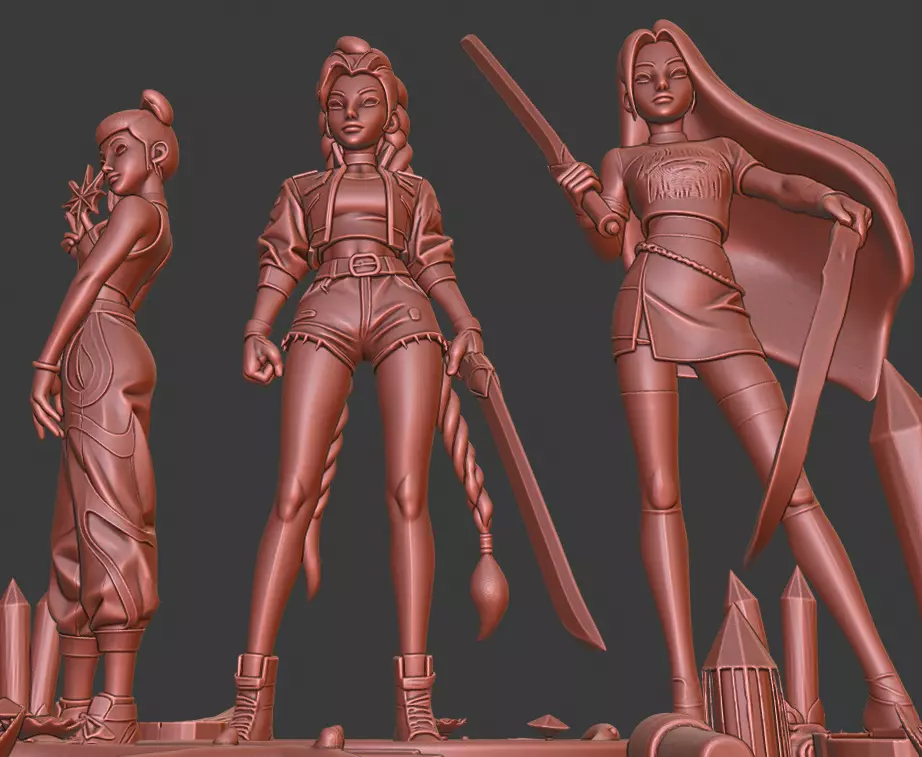 K-Pop Demon Hunters 3D print model_5