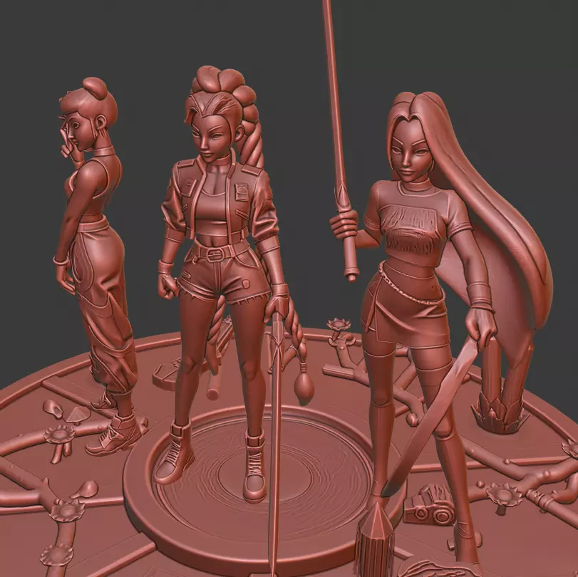 K-Pop Demon Hunters 3D print model_3