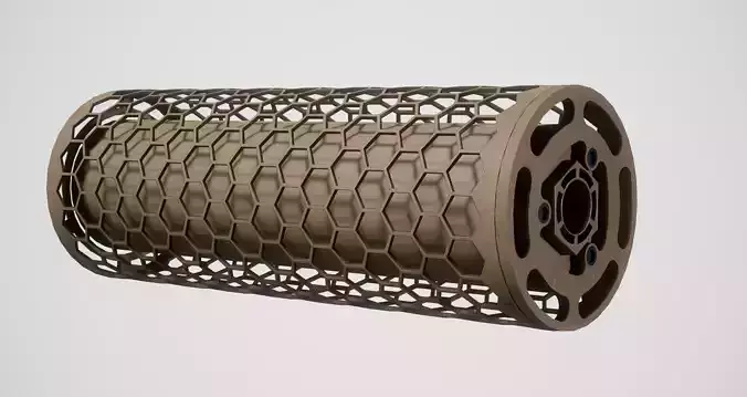 Sig Sauer SURG 553 Hexagon Supressor PBR