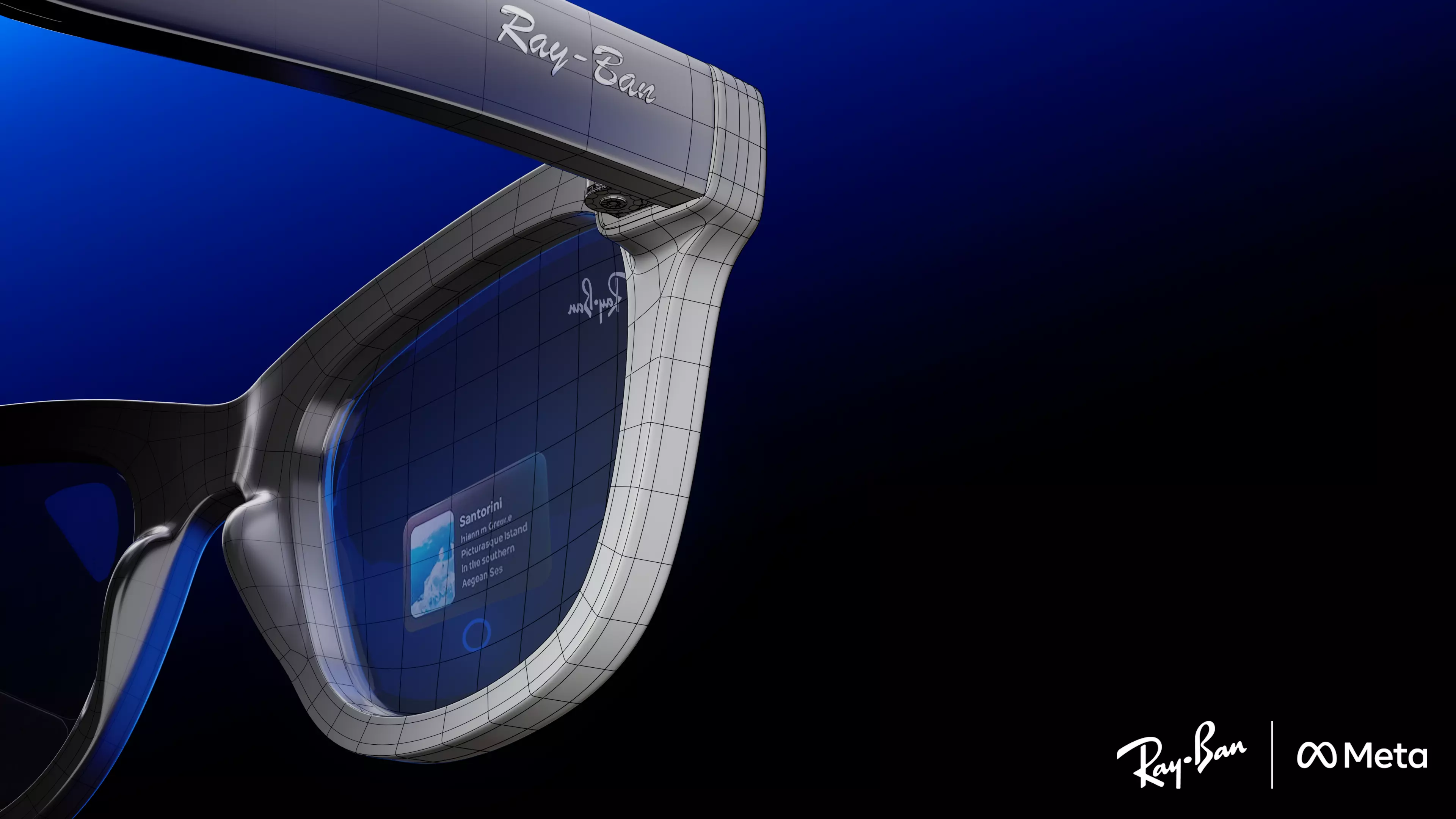 Meta Ray-Ban  Low-poly 3D model_4