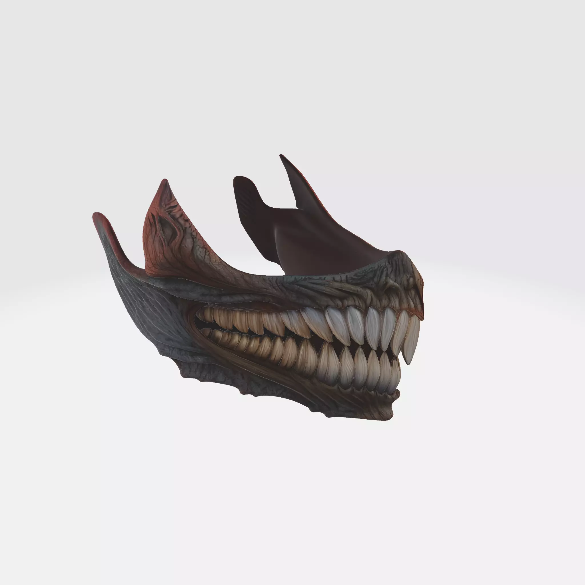 Dan Da Dan Mask Anime Inspired Cosplay Pro 3D print model_4