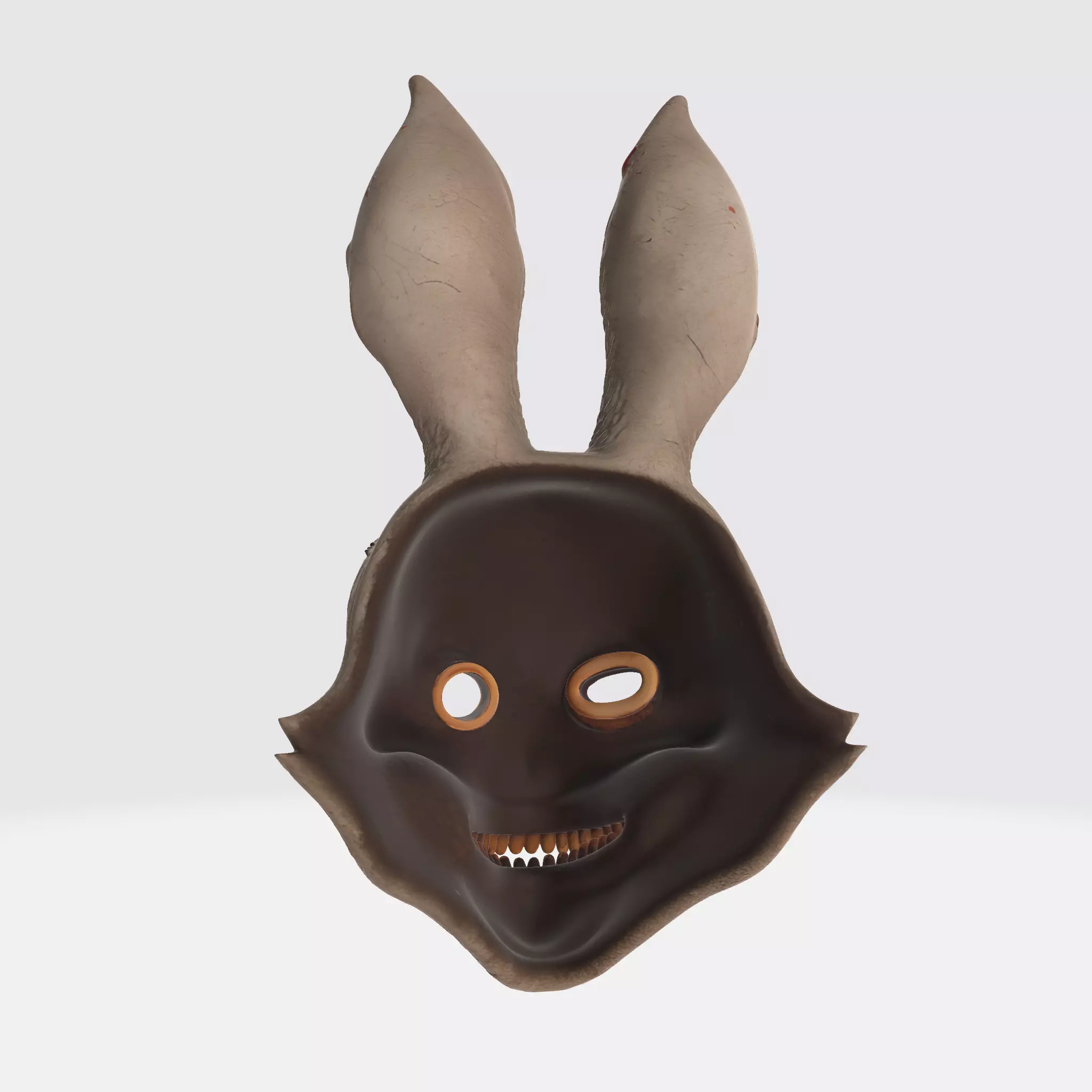 Creepy Killer Bunny Horror Mask Scary Rabbit Mask for Halloween 3D print model_3