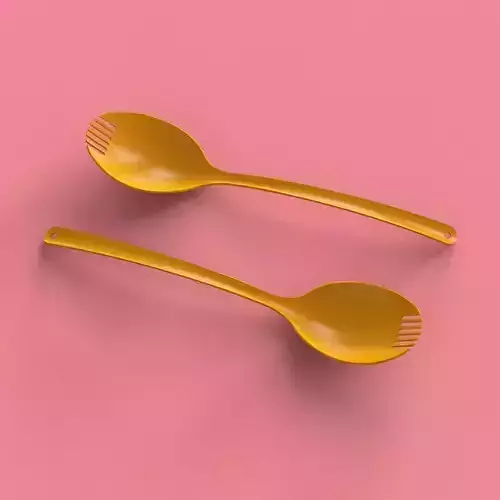 Spork 3D print model