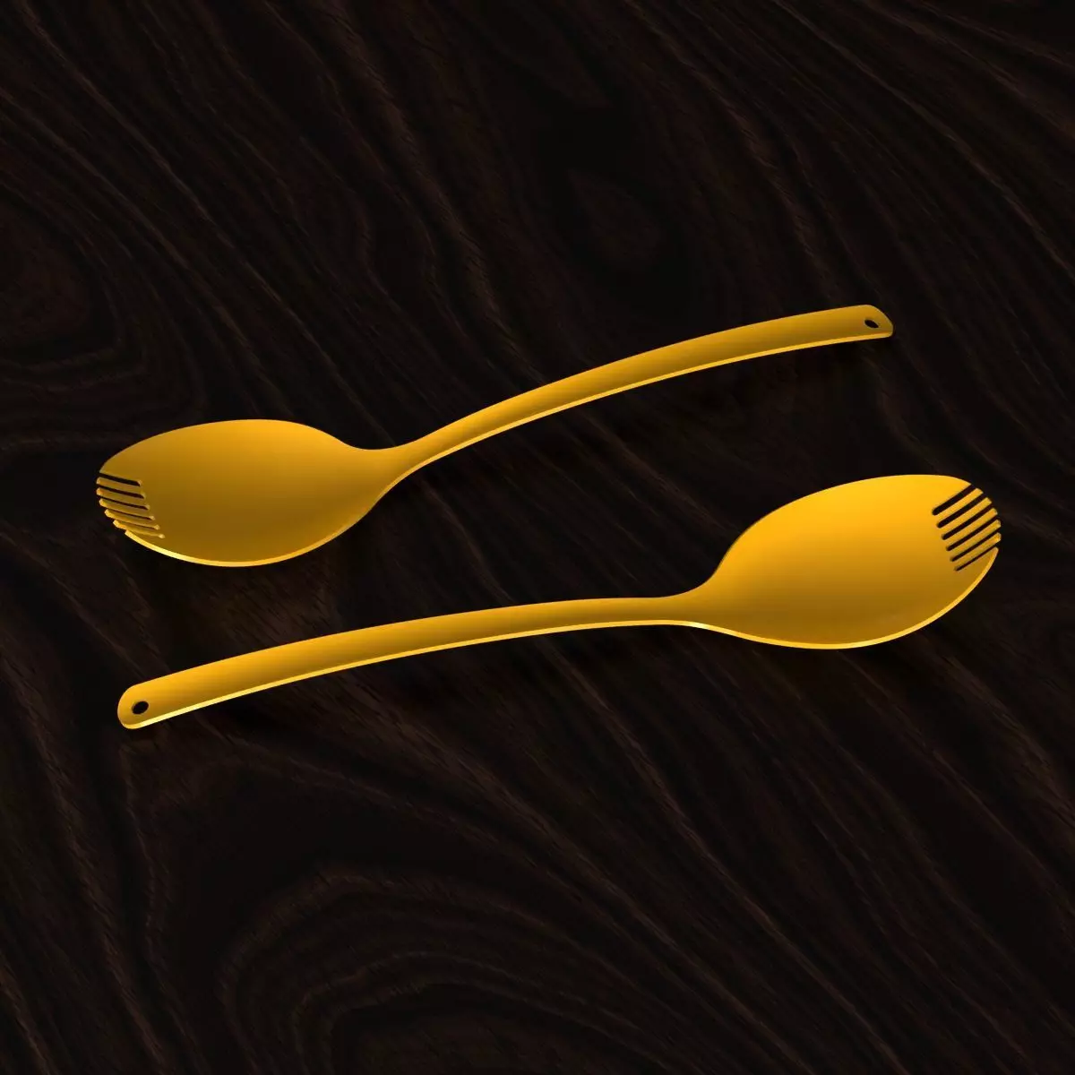 Spork 3D print model_2