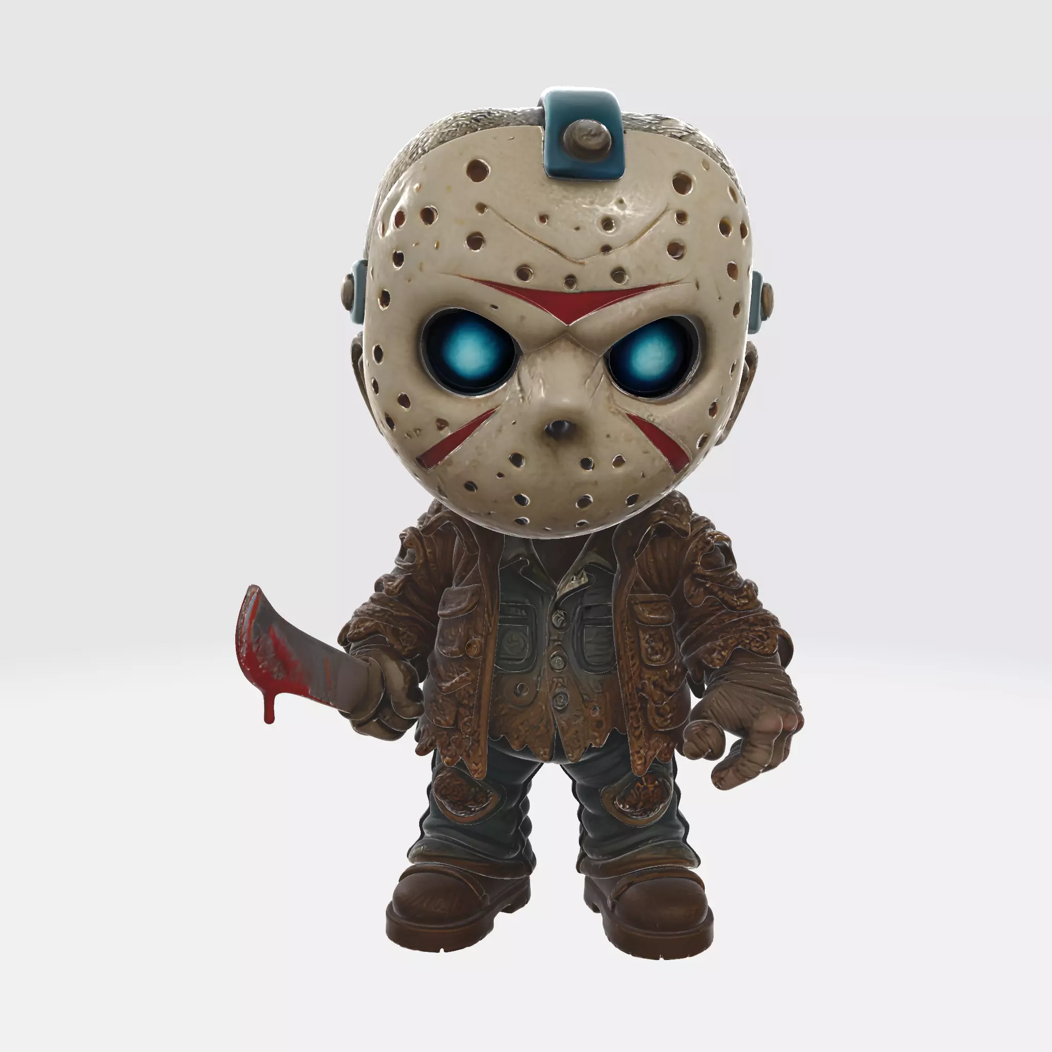 Jason Voorhees Horror Chibi Creepy Cute Killer 3D print model_1
