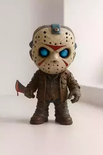 Jason Voorhees Horror Chibi Creepy Cute Killer 