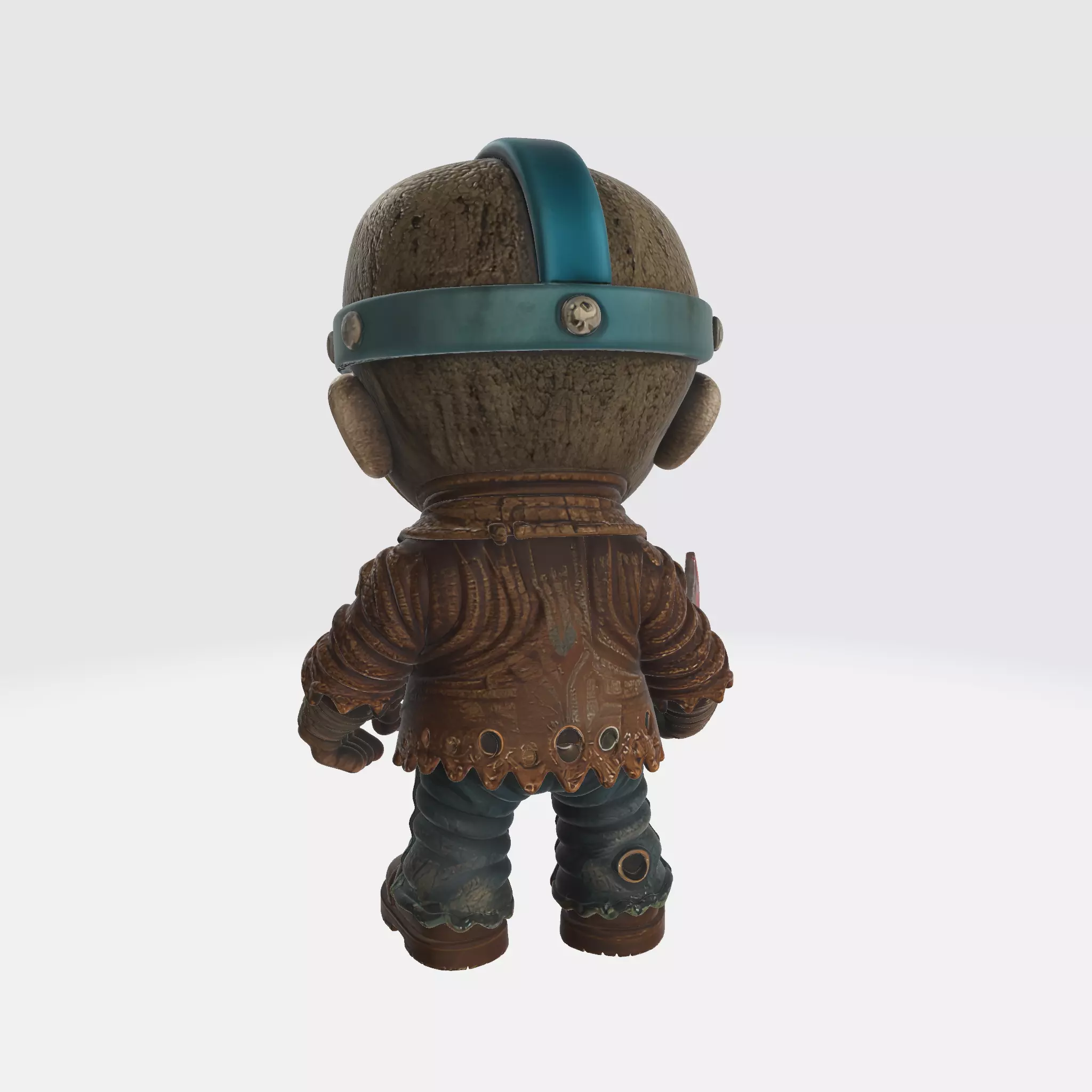Jason Voorhees Horror Chibi Creepy Cute Killer 3D print model_3