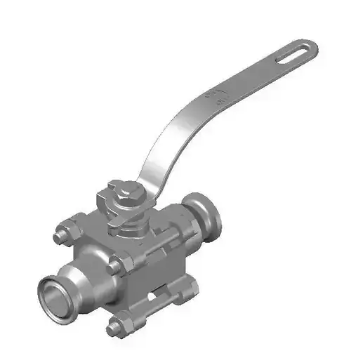 Sanitary Ball Valve TC 3-4 in