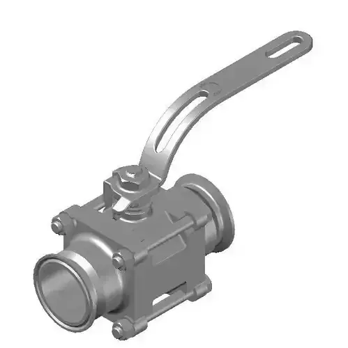 Sanitary Ball Valve TC 2 in