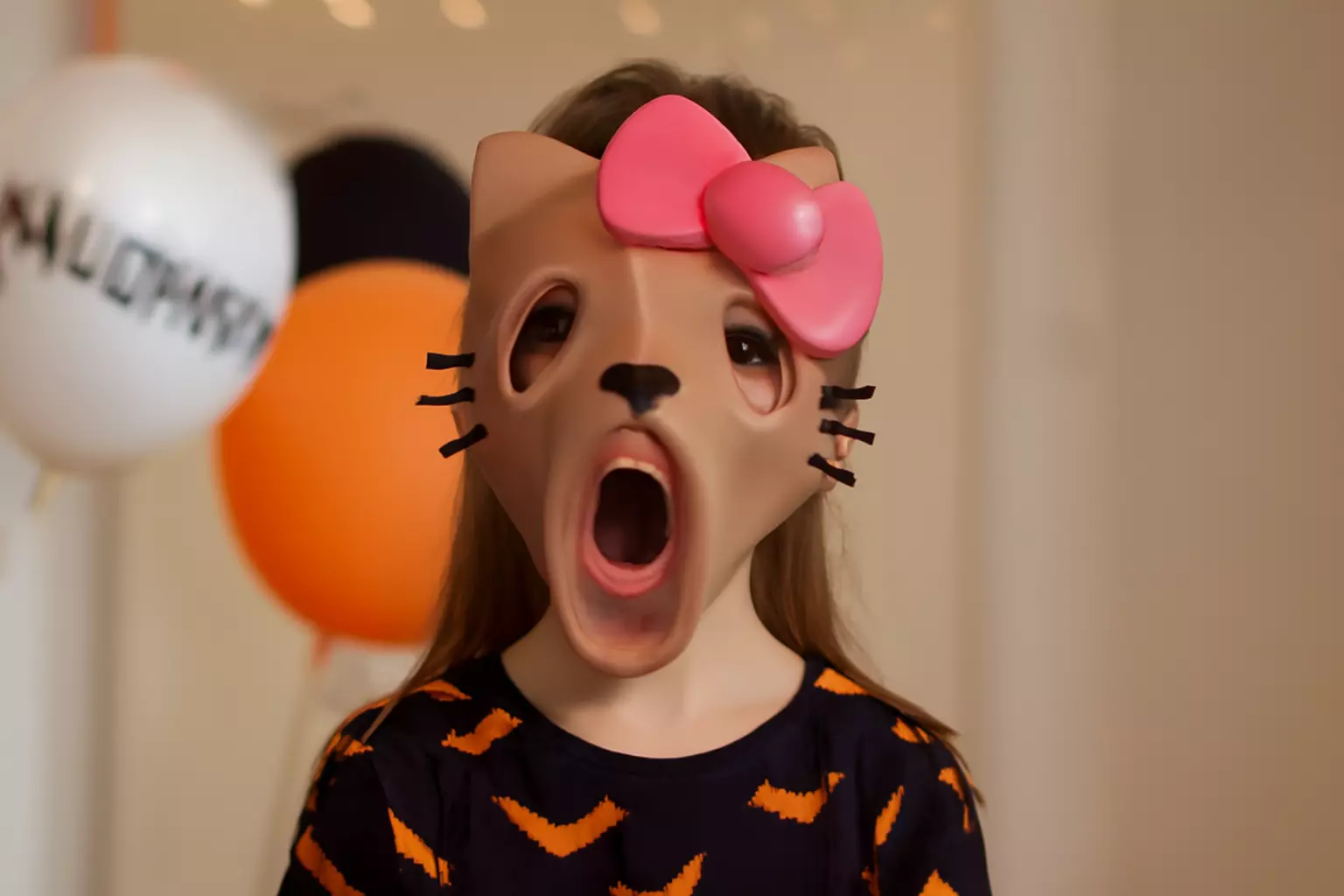 Hello Kitty Scream Mask 3D print model_0