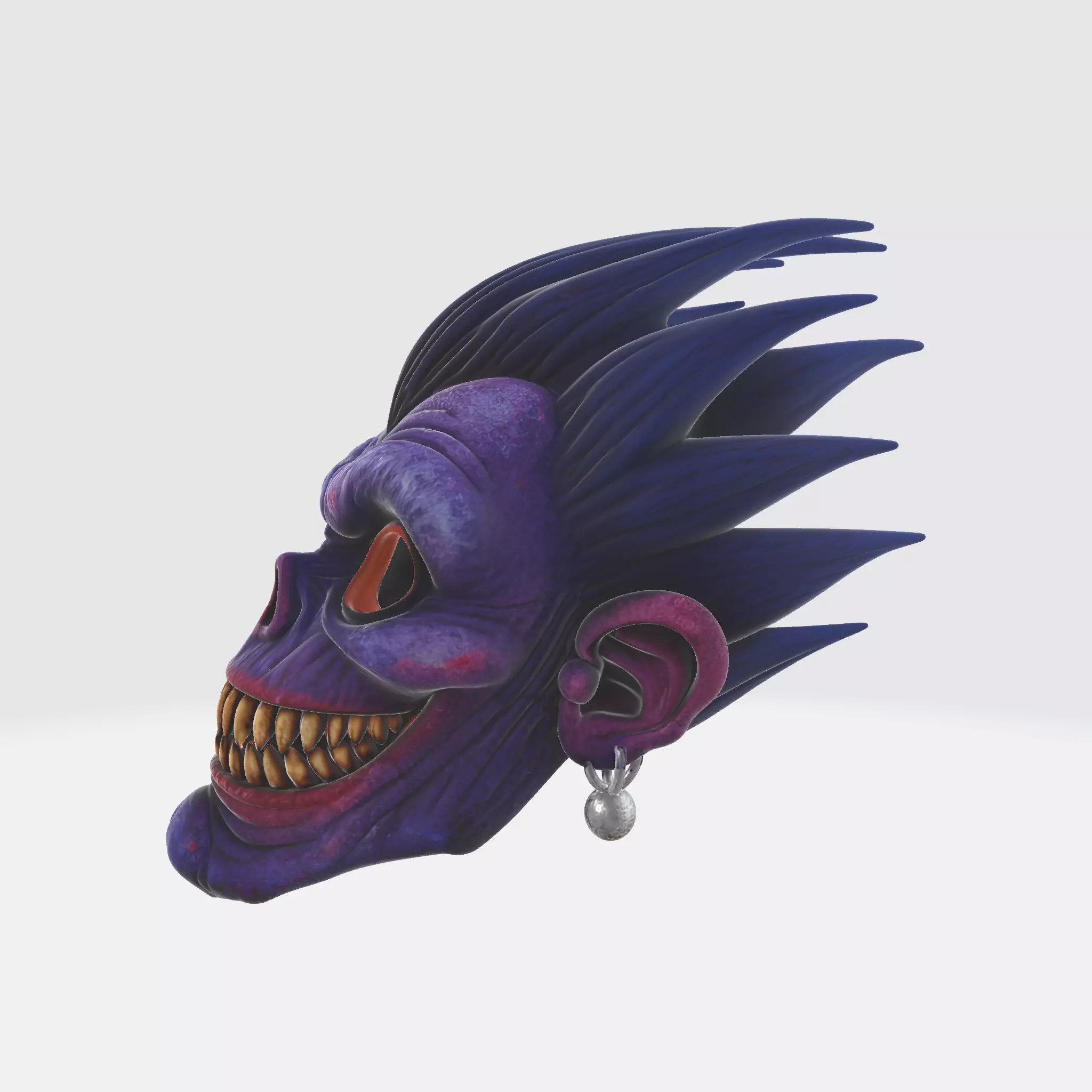 Ryuk Mask Intricate Horror Mask for Cosplay Collector 3D print model_2