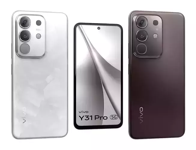 Vivo Y31 Pro Dreamy White And Mocha Brown