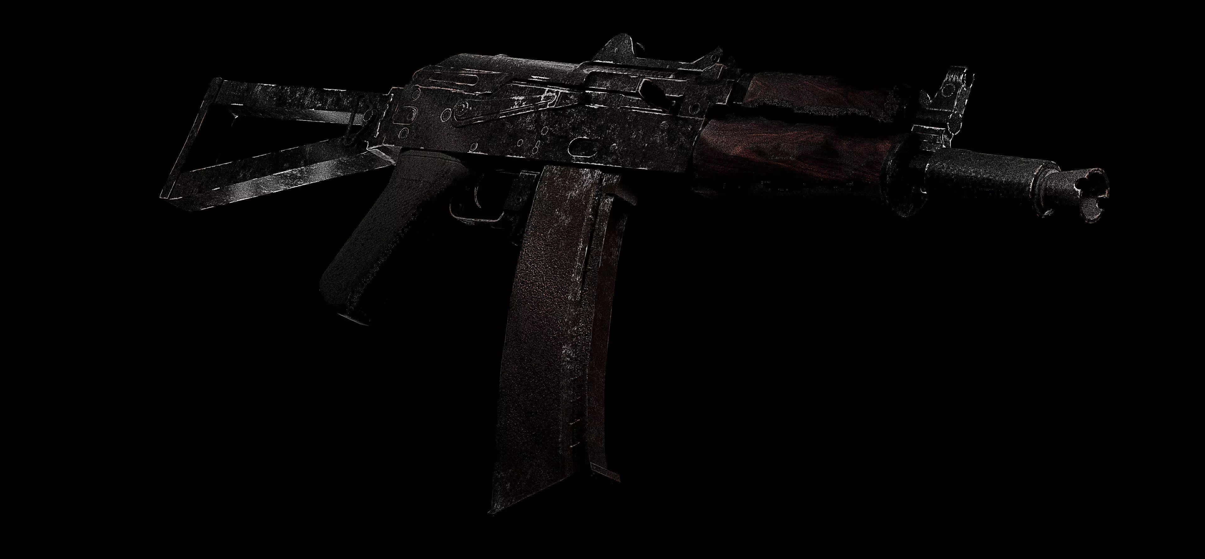 AK-74u 3D model_0