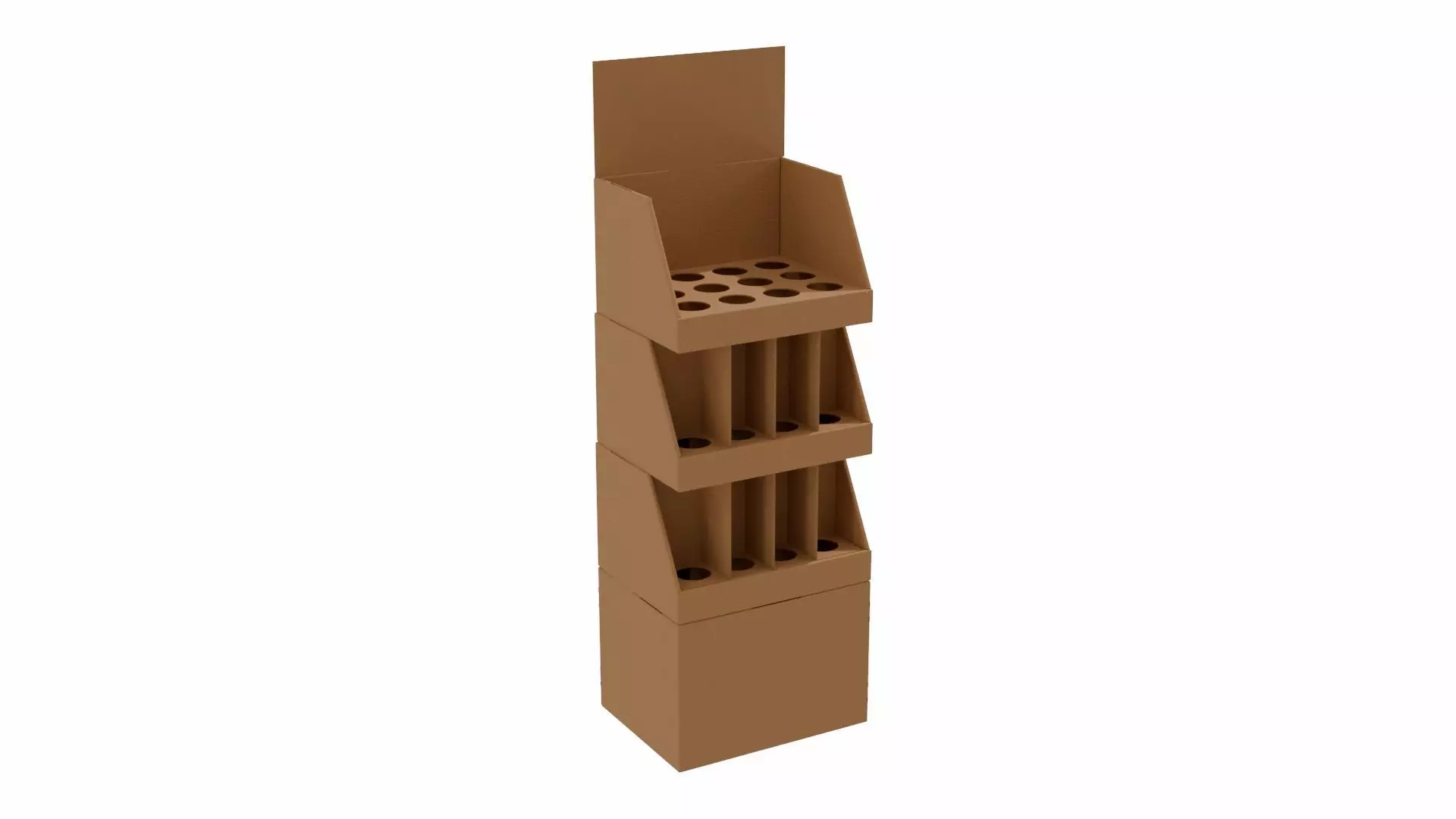 Point of Sale Cardboard Display Stand Texture_0