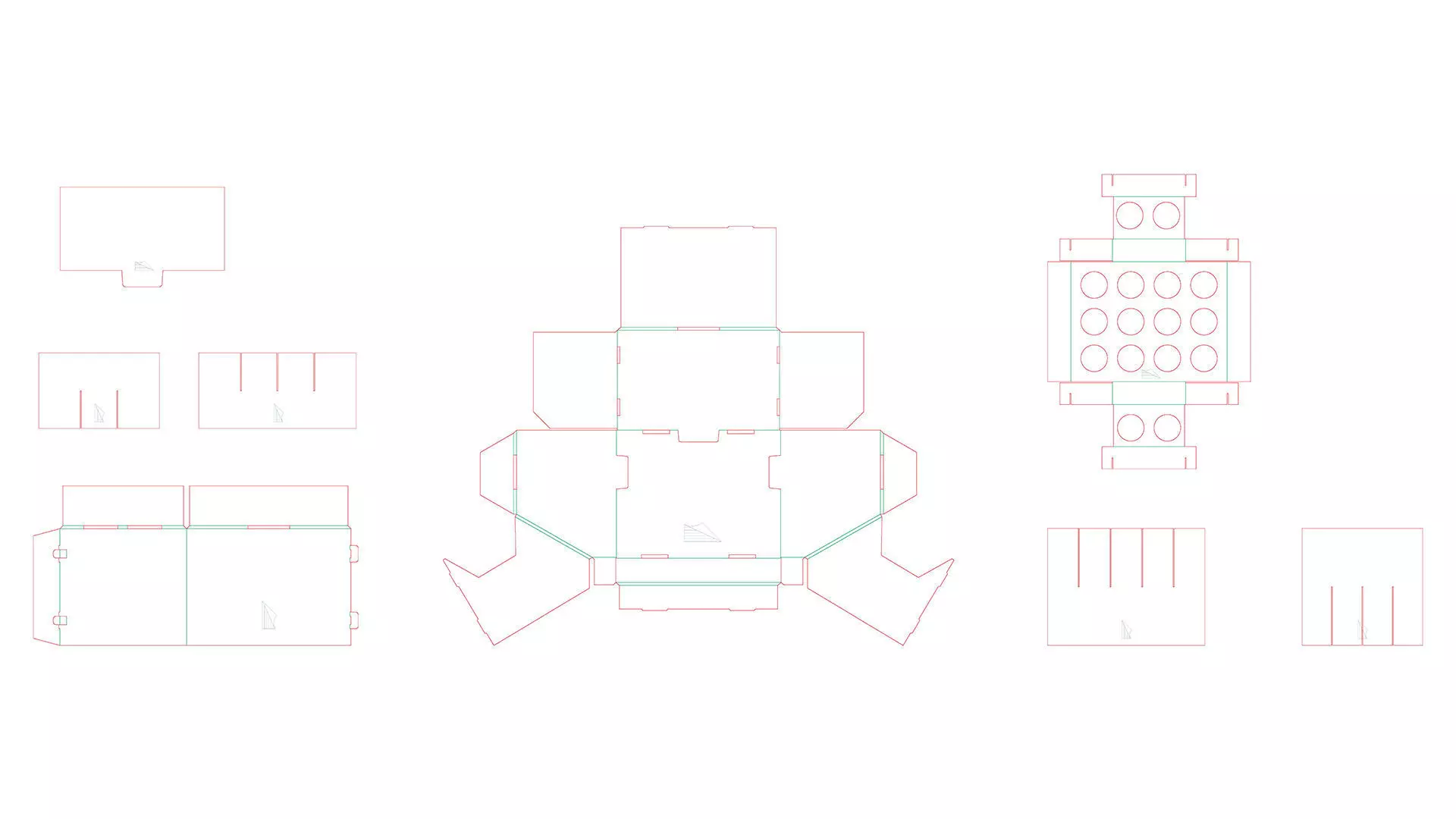 Point of Sale Cardboard Display Stand Texture_17