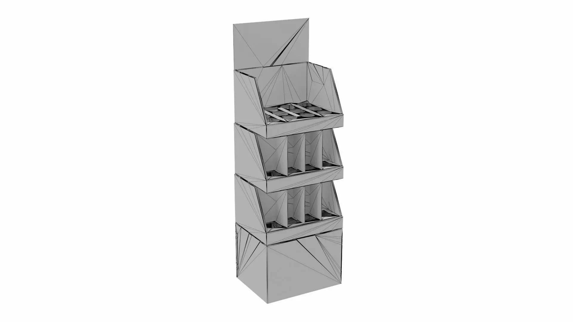 Point of Sale Cardboard Display Stand Texture_6