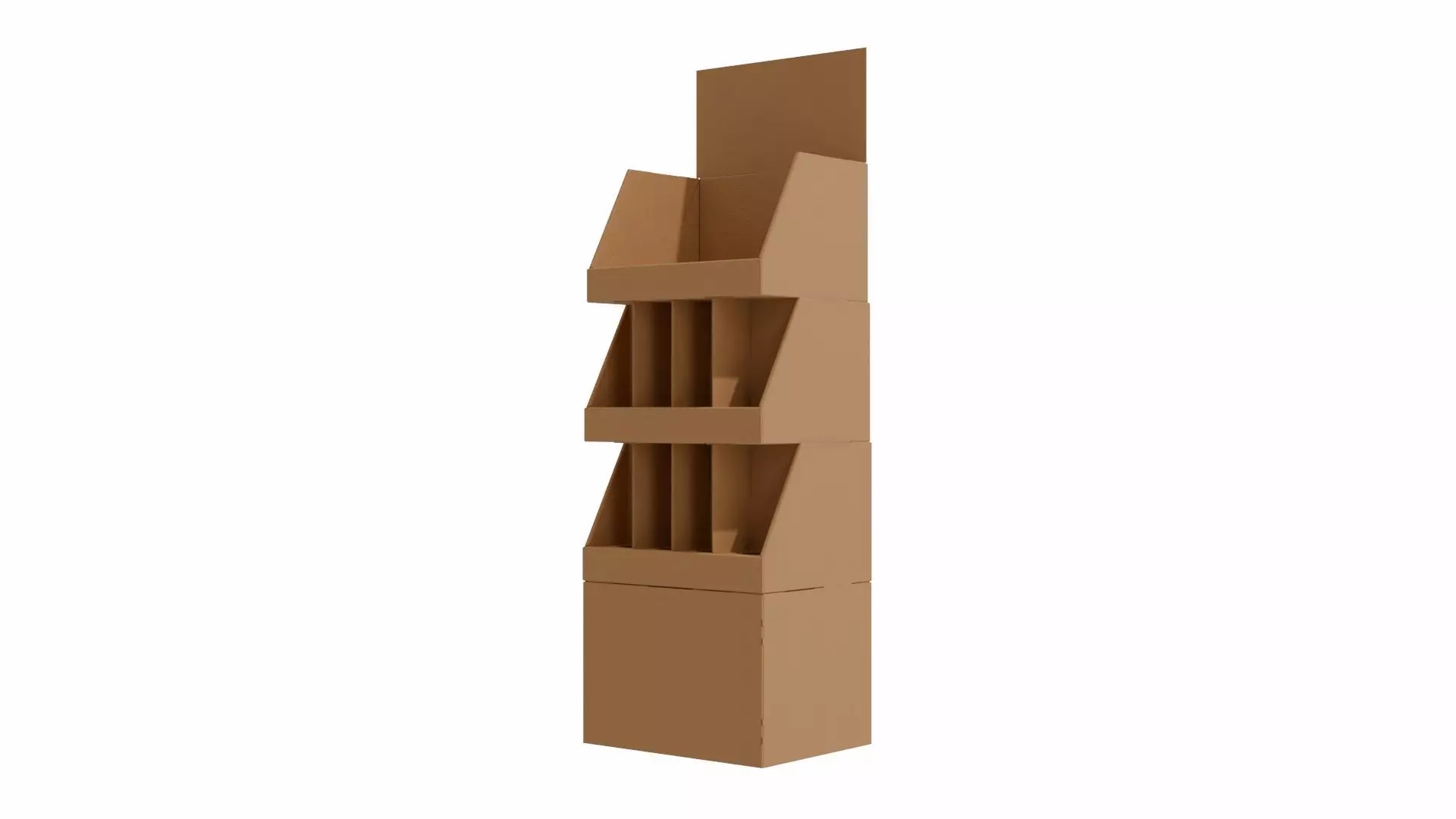 Point of Sale Cardboard Display Stand Texture_2