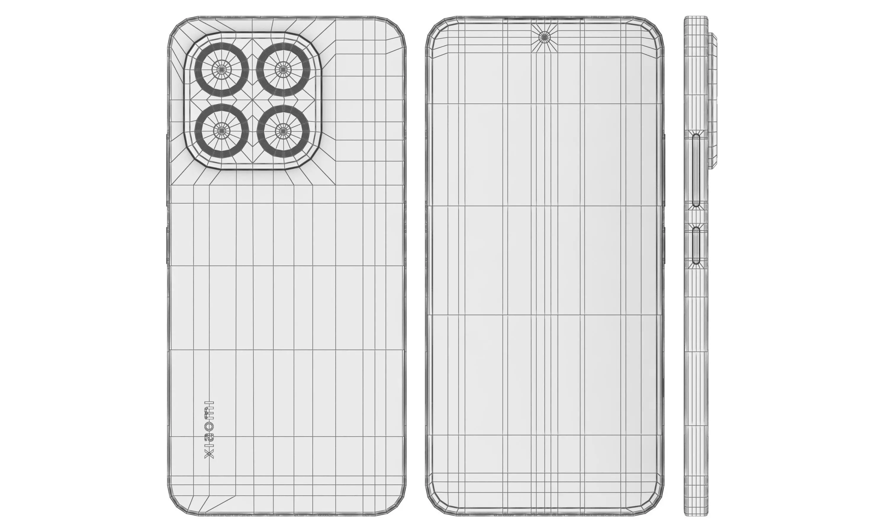 Xiaomi 15T Brown 3D model_14