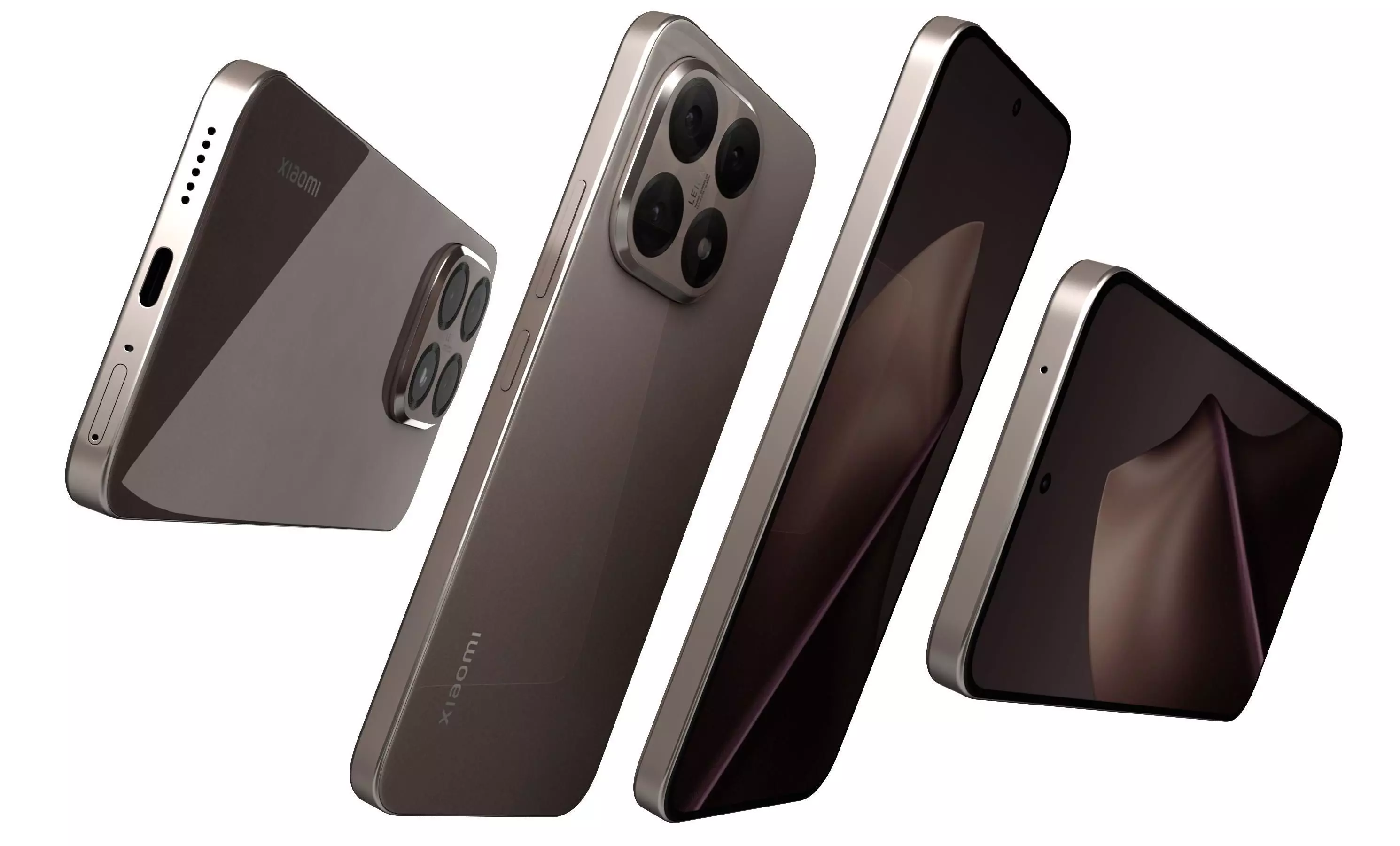 Xiaomi 15T Brown 3D model_6
