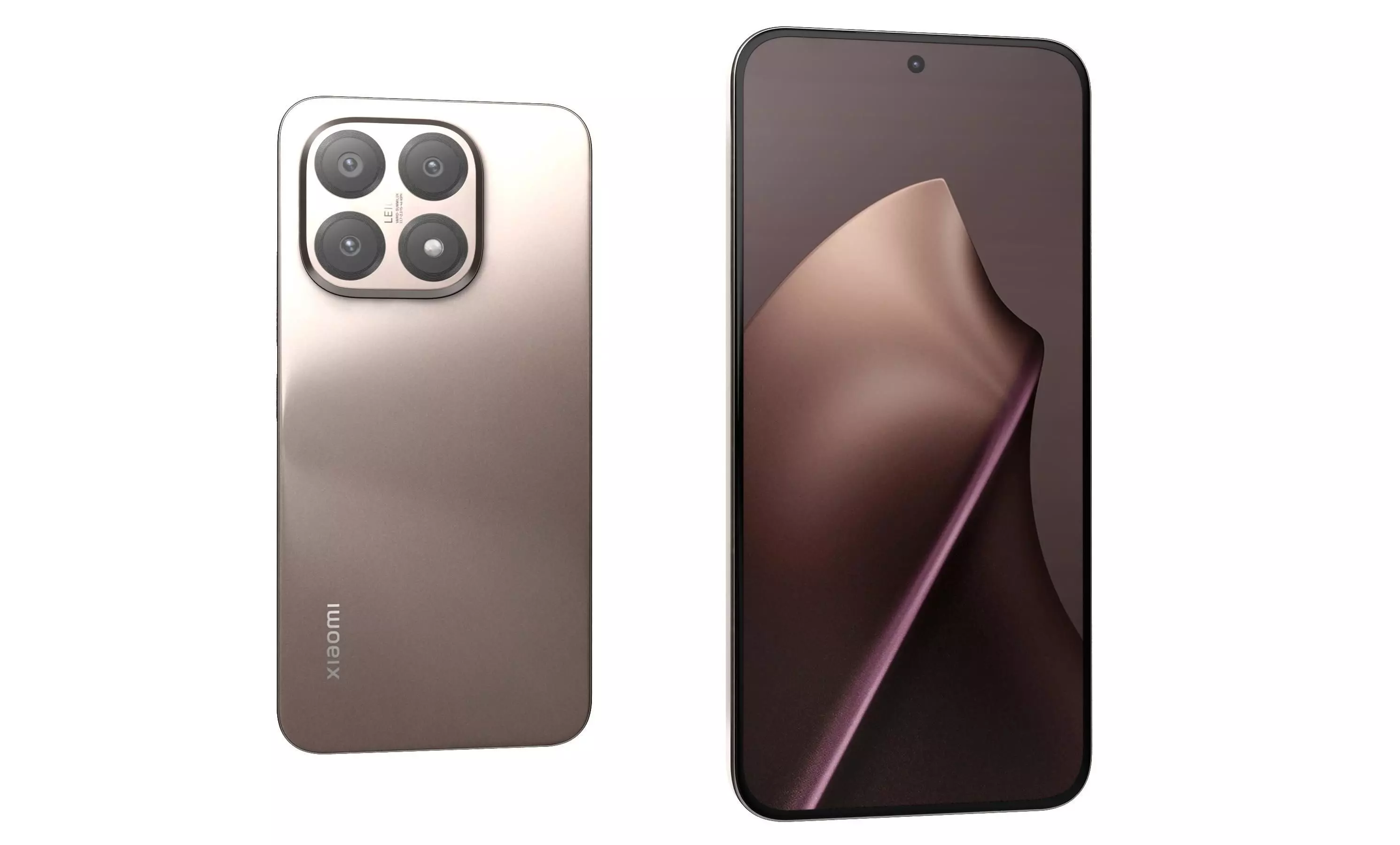 Xiaomi 15T Brown 3D model_2