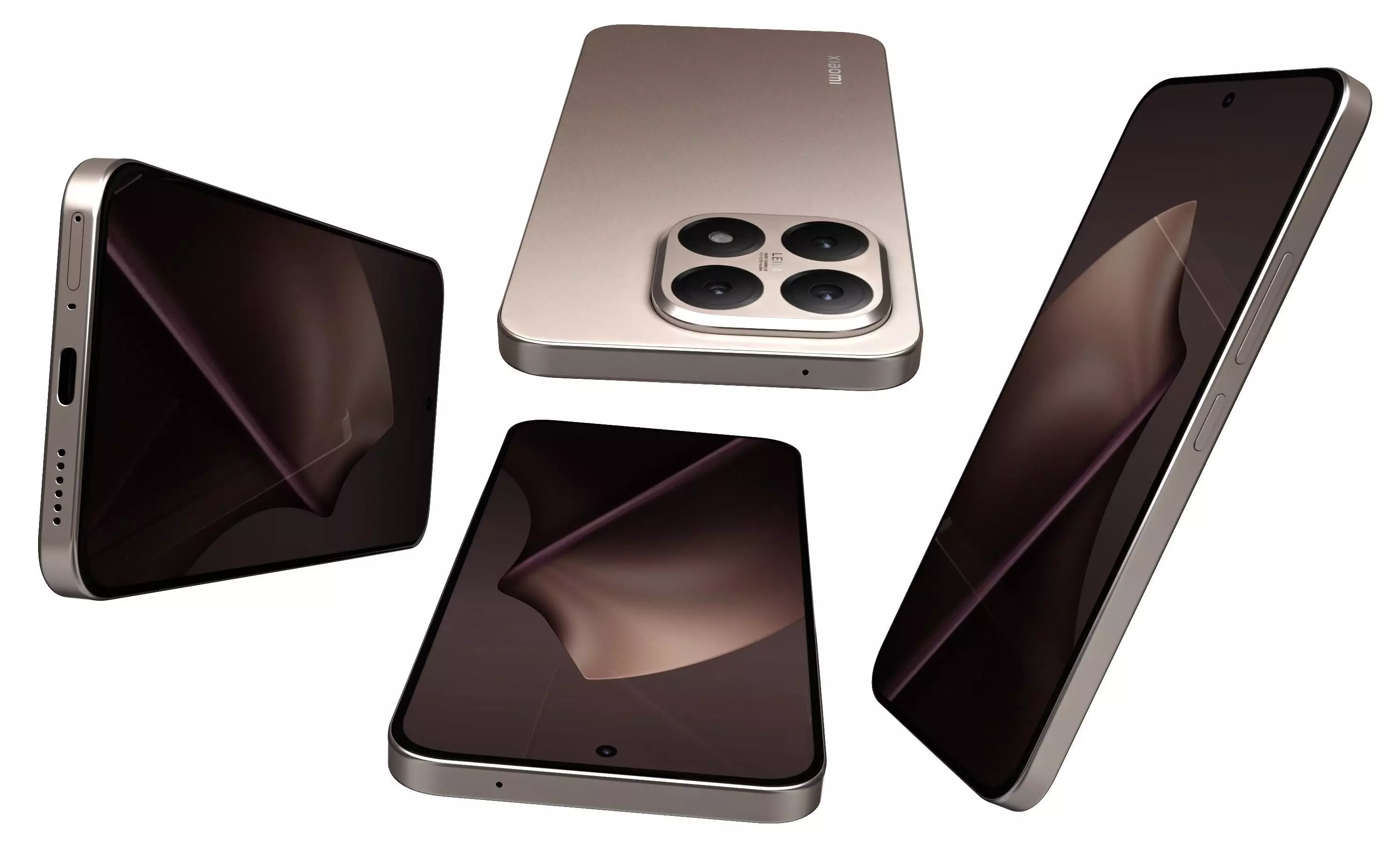 Xiaomi 15T Brown 3D model_8