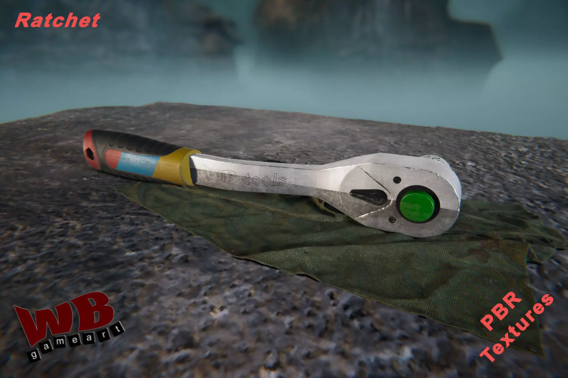 Ratchet Low-poly 3D model_0