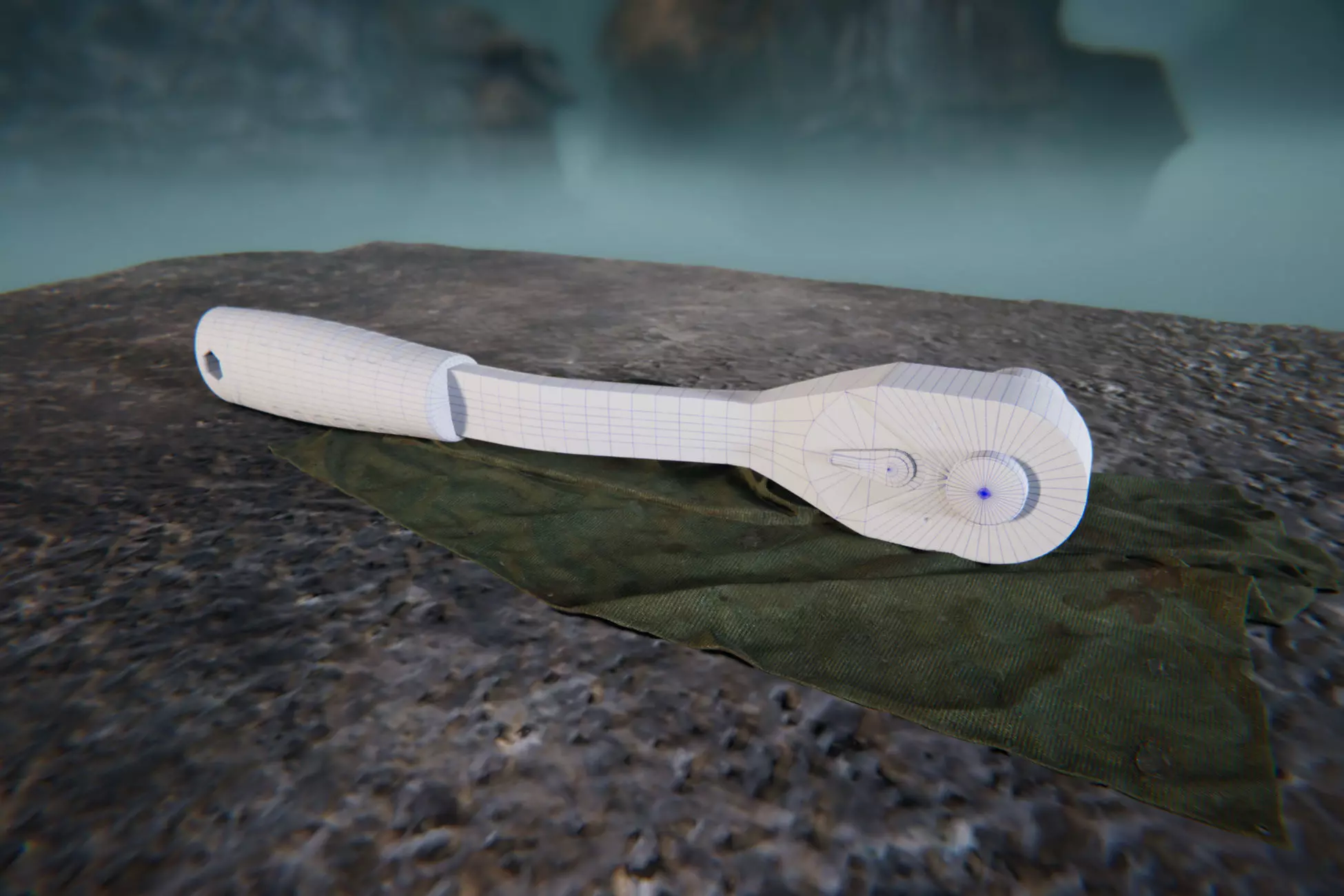 Ratchet Low-poly 3D model_27