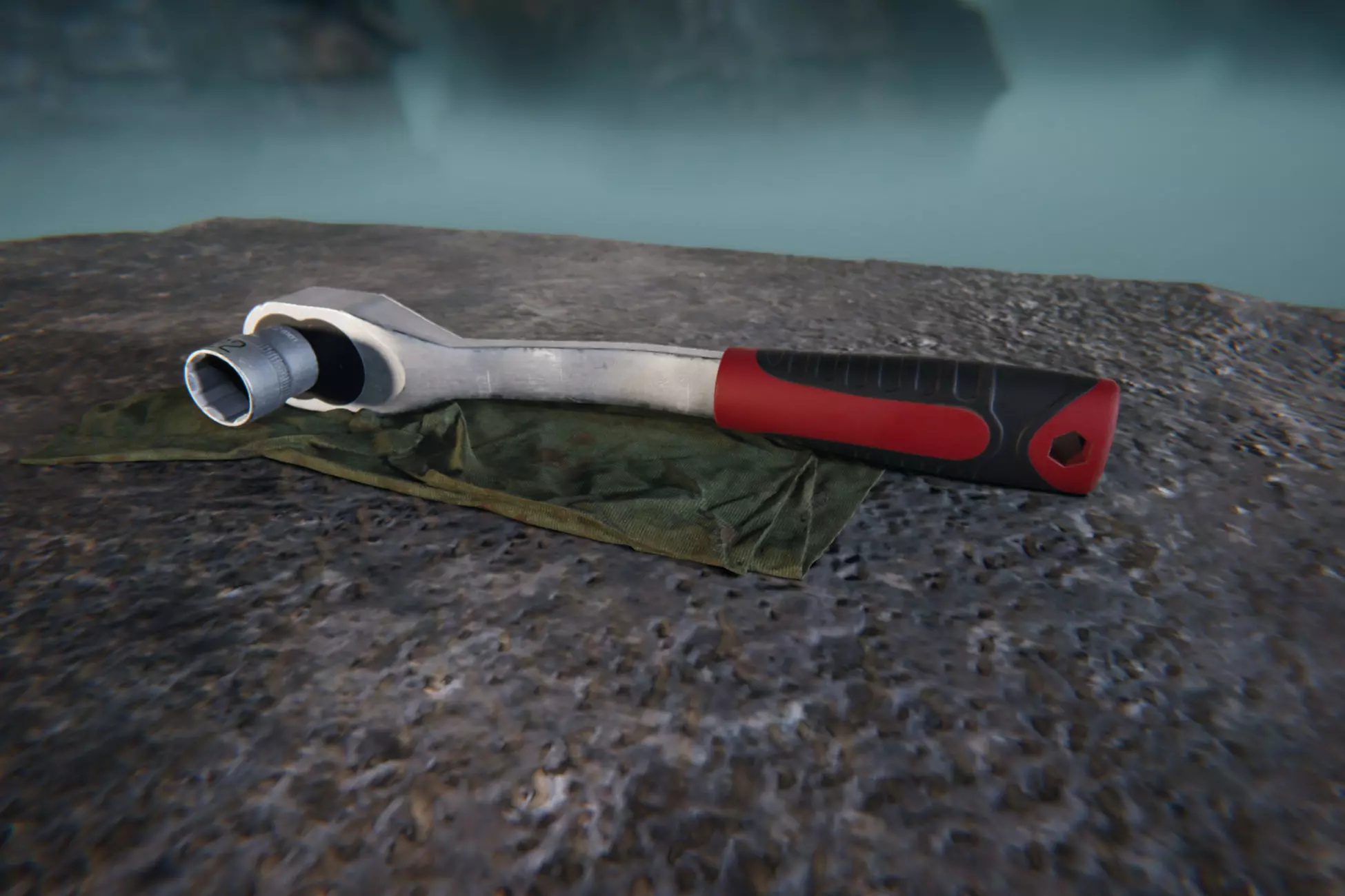 Ratchet Low-poly 3D model_19