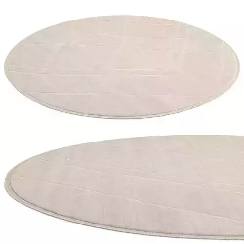 Samira Wool Rug sand round