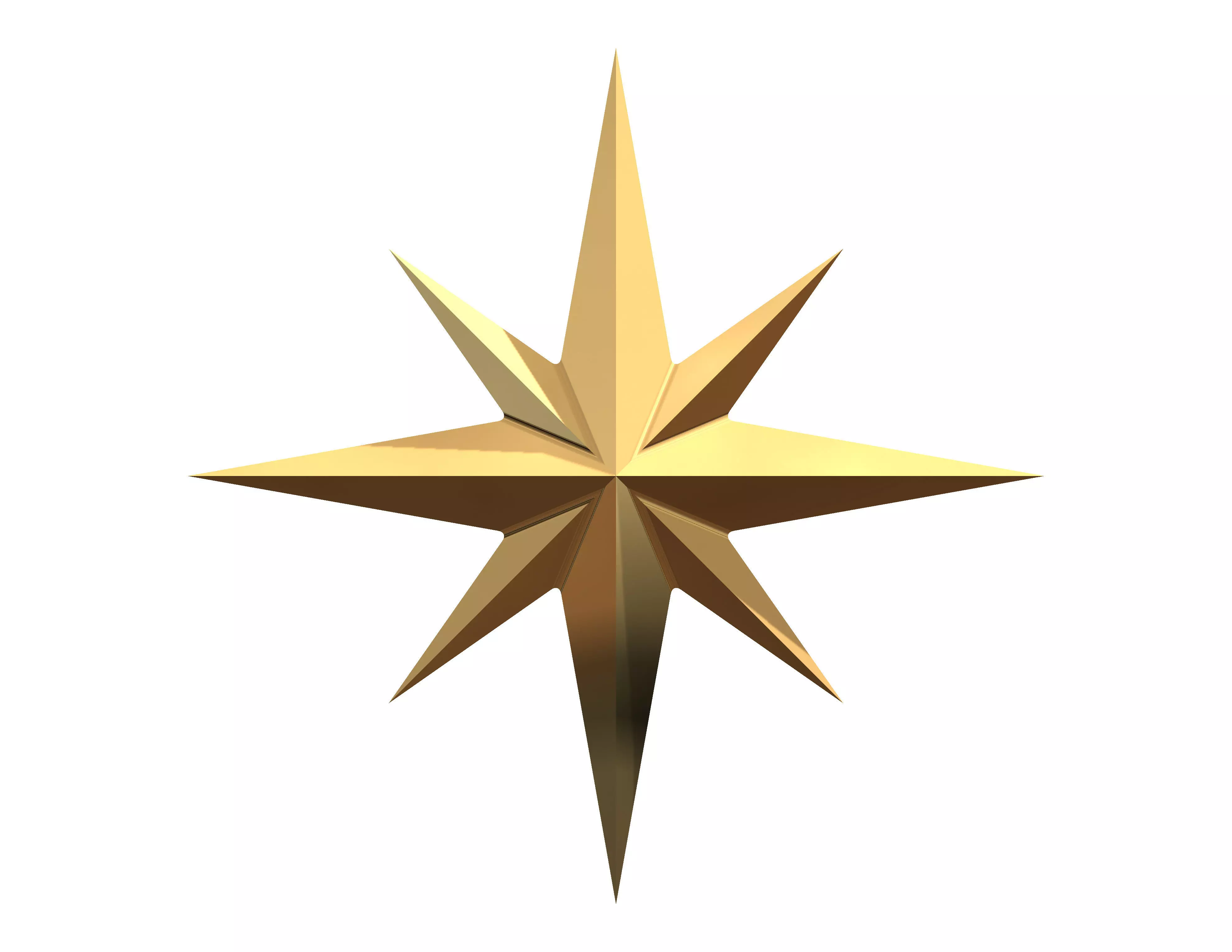 Twinkly Star Decoration 3D print model_1