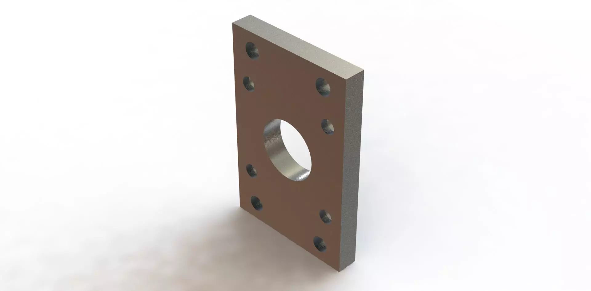 Flange Airtac FA 80 3D model_0