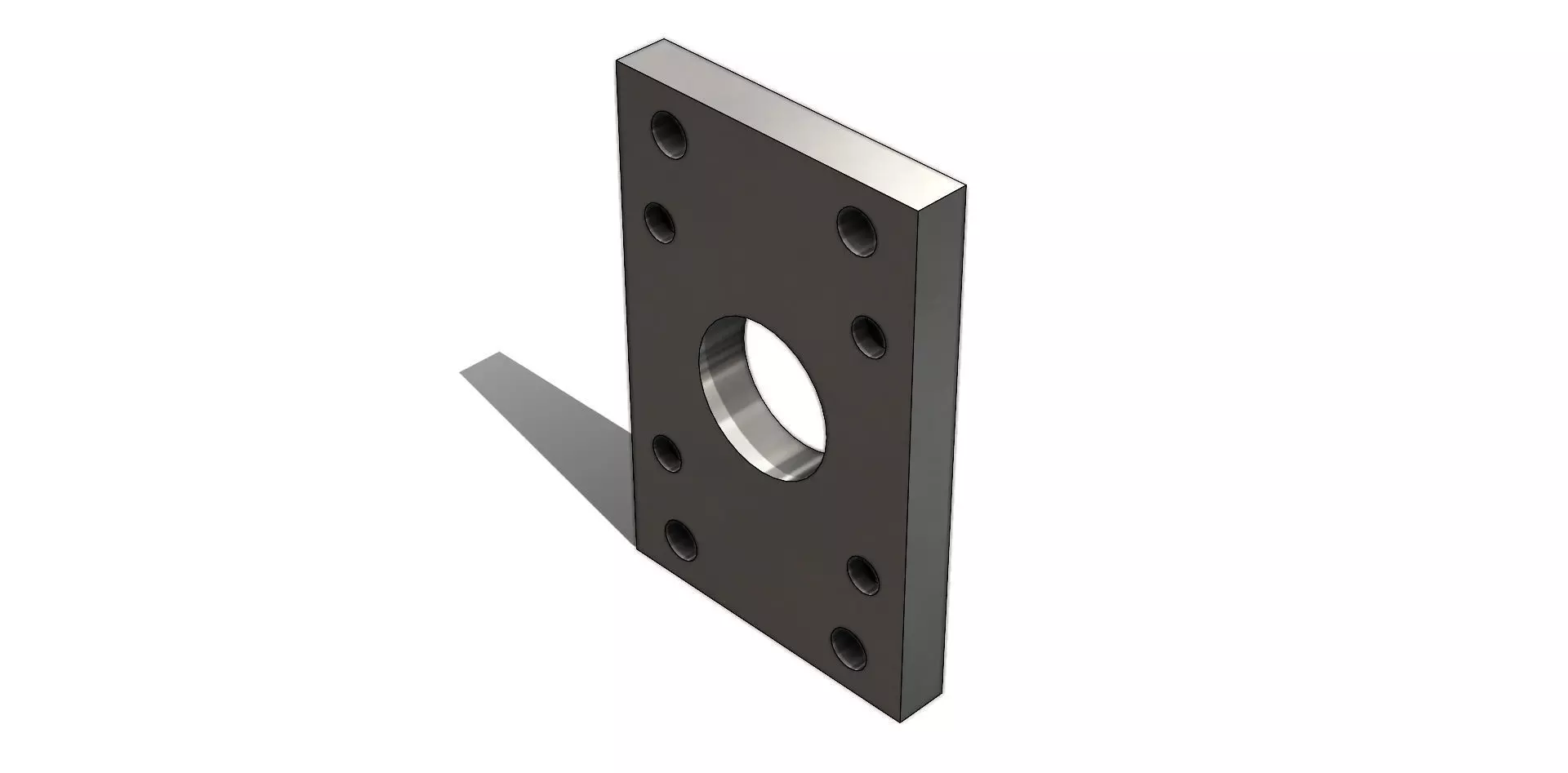 Flange Airtac FA 80 3D model_4