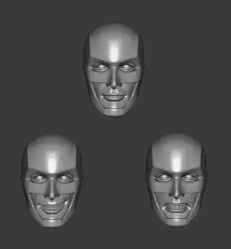 DC JUDOMASTER FROM PEACEMAKER EXPRESSIONS 3-PACK HEADSCULPT