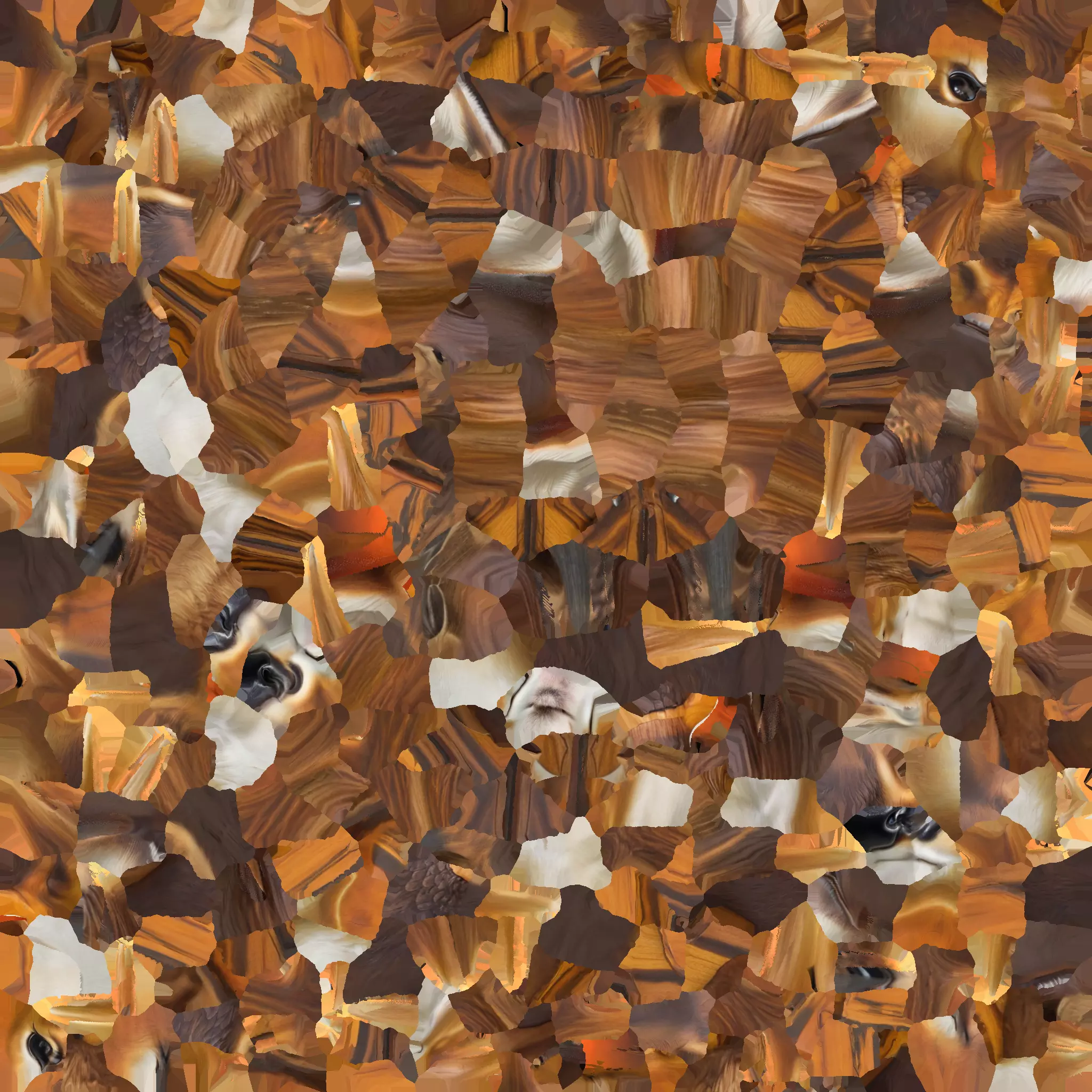 Geometric Deer Head Wall Trophy 3D Modern Decorative Sculpture Free 3D print model_5