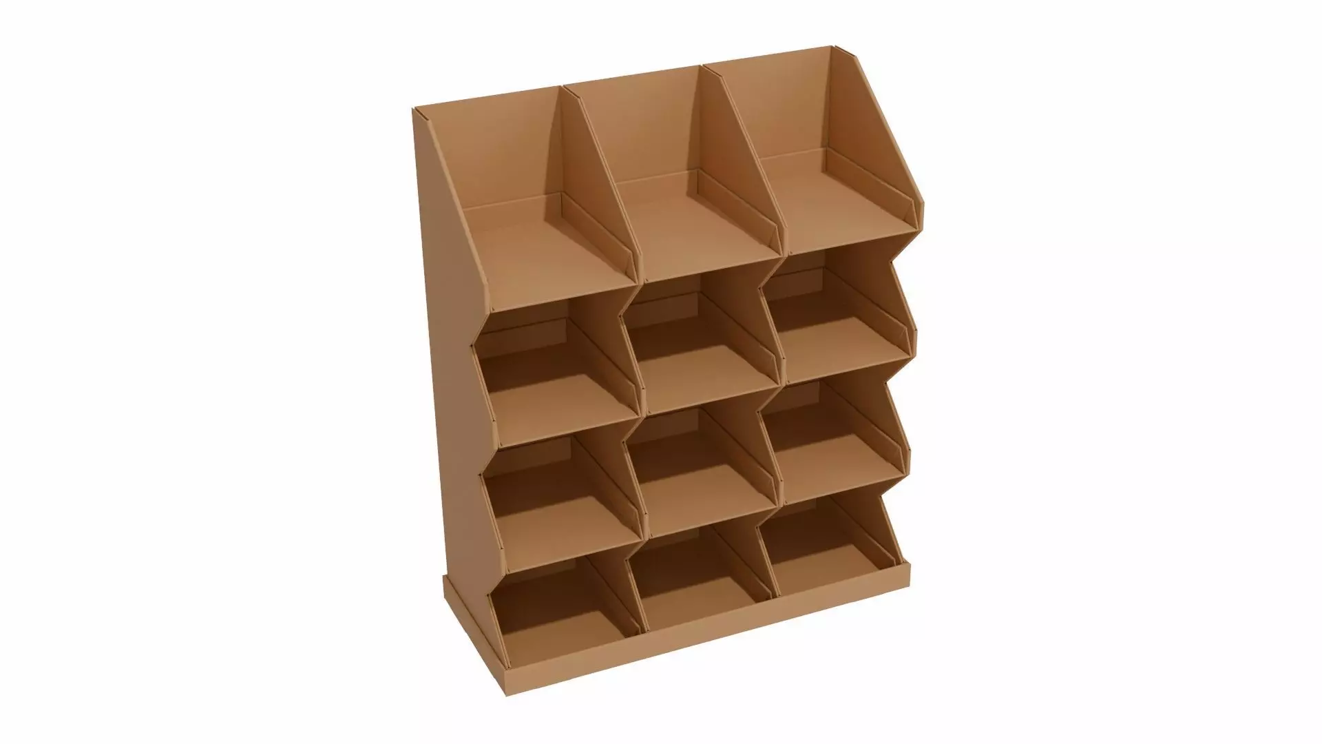 Point of Sale Cardboard Display Stand Texture_0