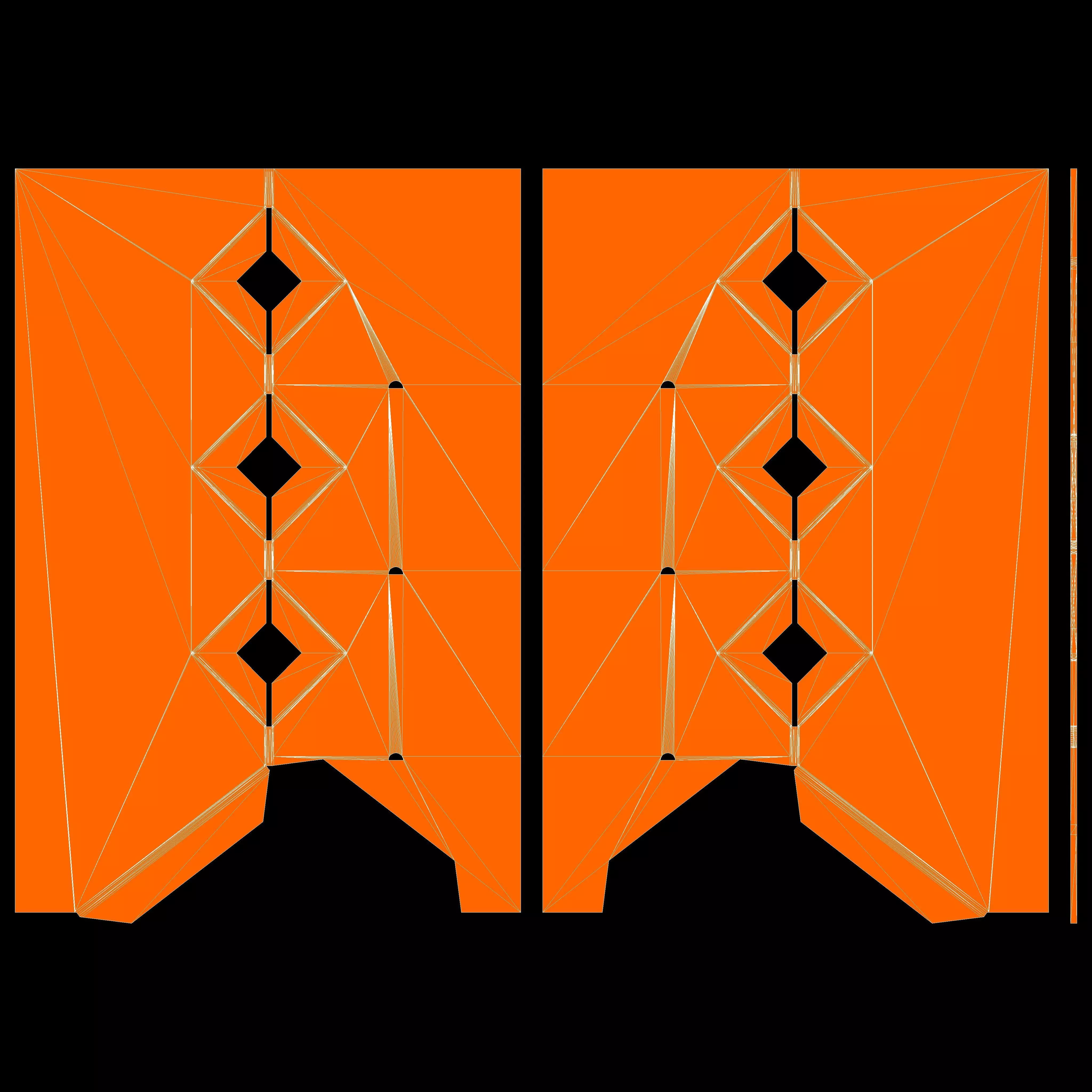 Point of Sale Cardboard Display Stand Texture_11