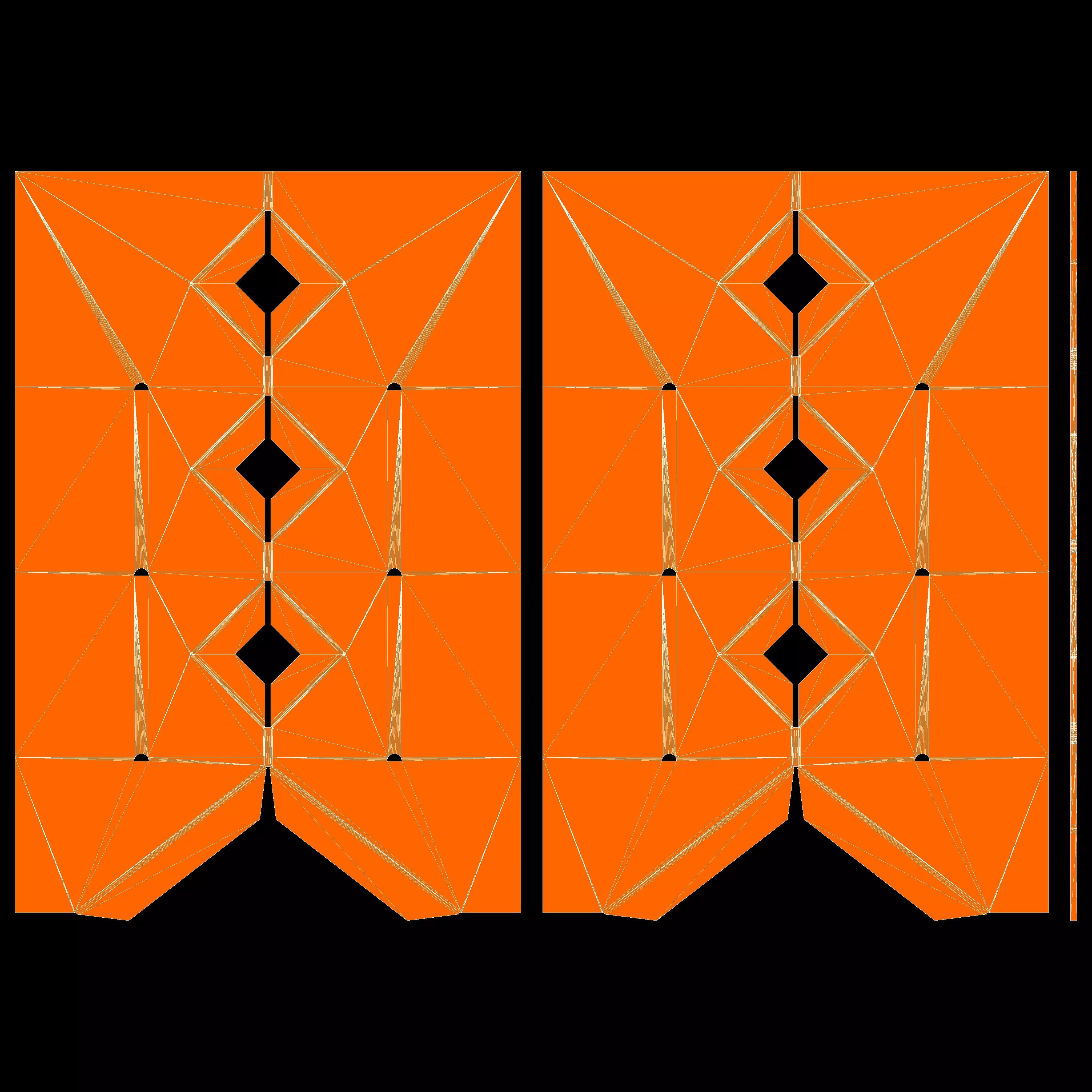 Point of Sale Cardboard Display Stand Texture_12