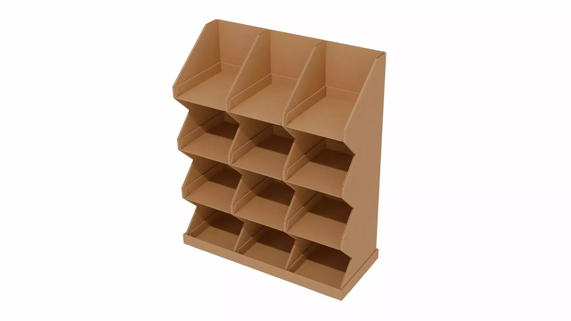 Point of Sale Cardboard Display Stand Texture_2