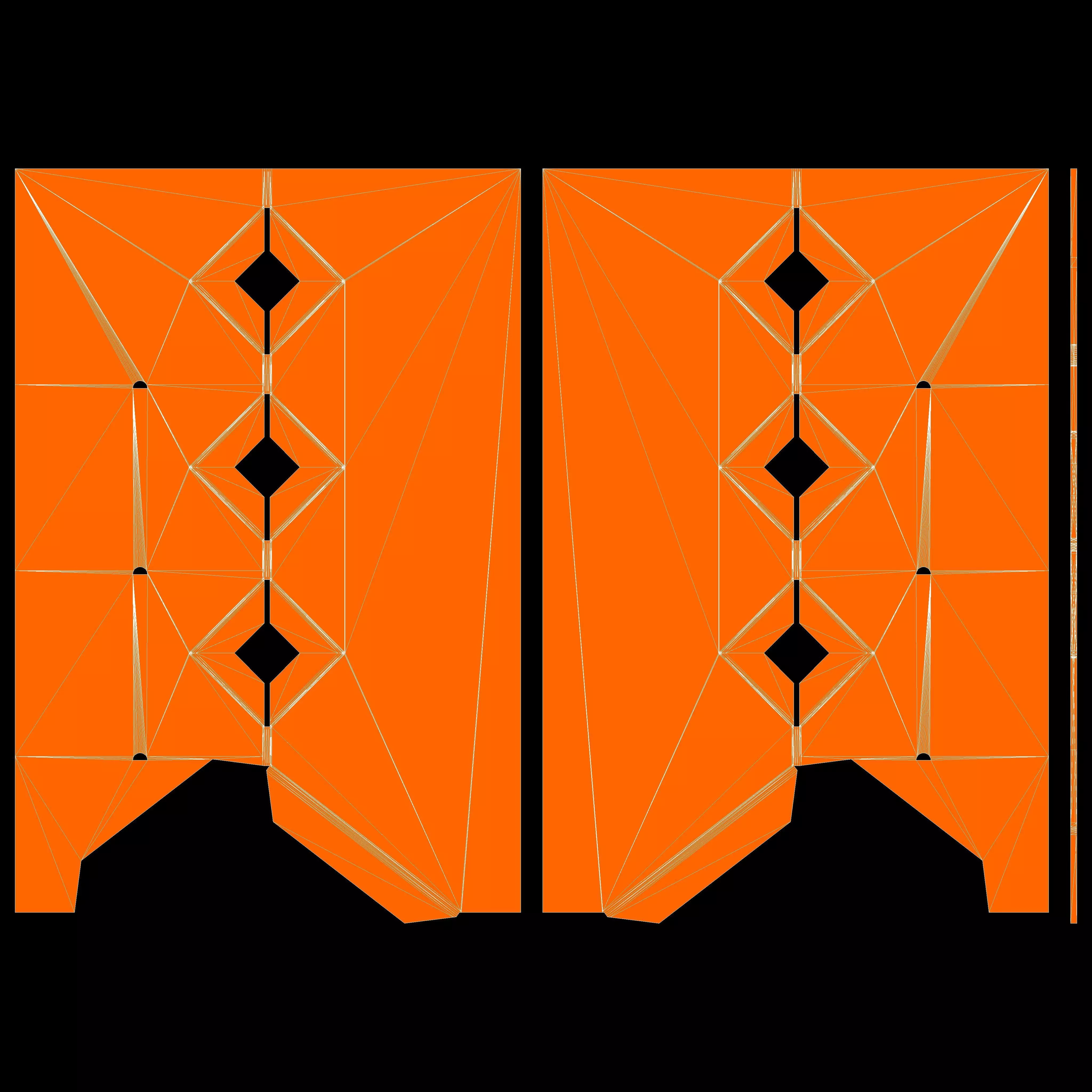 Point of Sale Cardboard Display Stand Texture_10