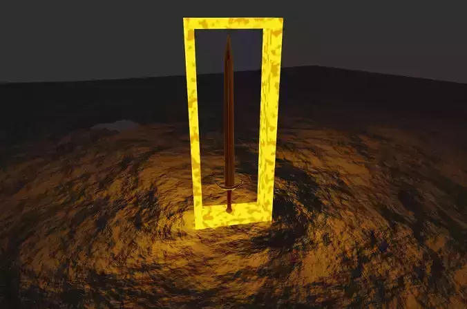 The forbidden blade Free 3D model