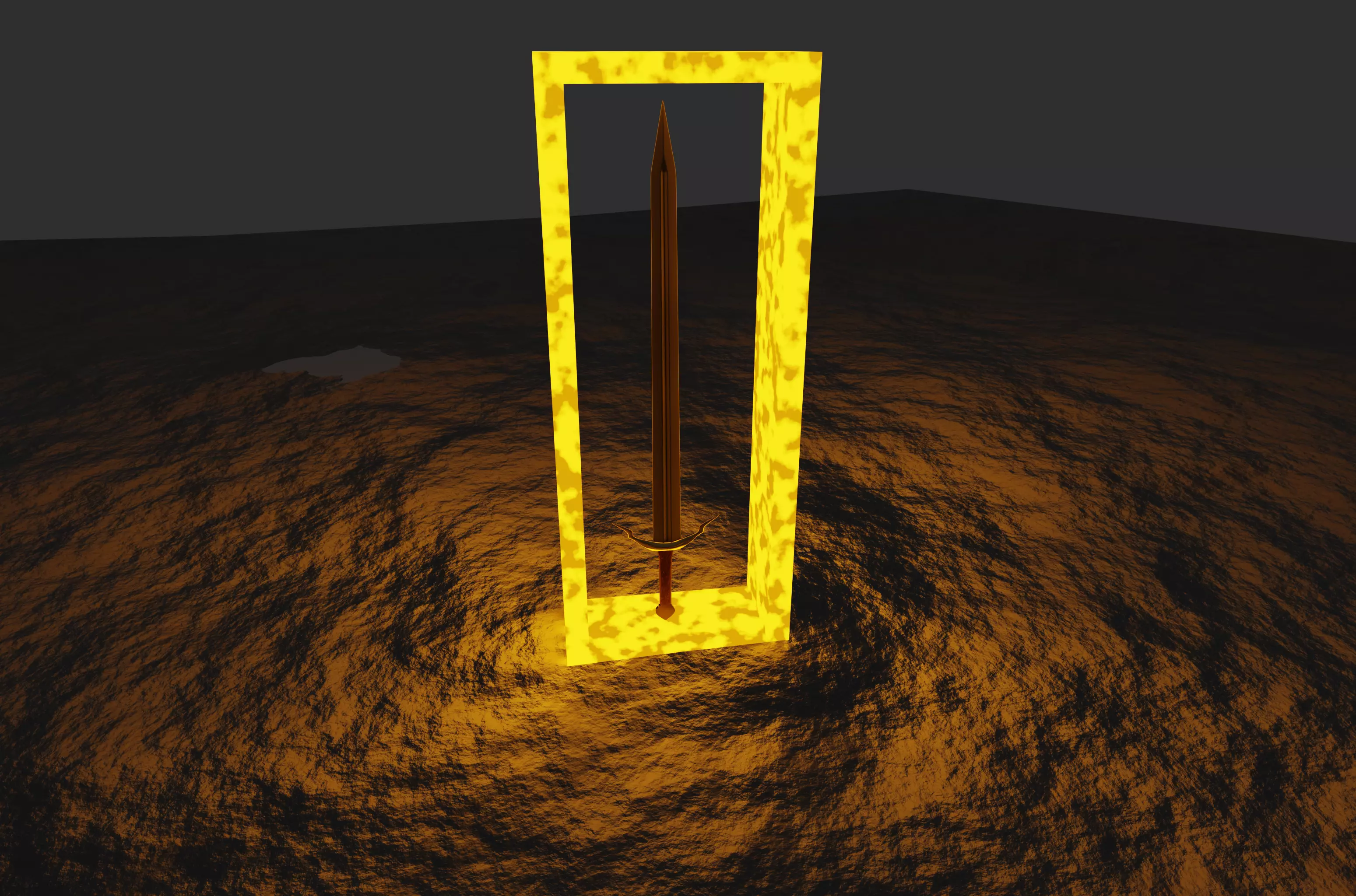 The forbidden blade Free 3D model