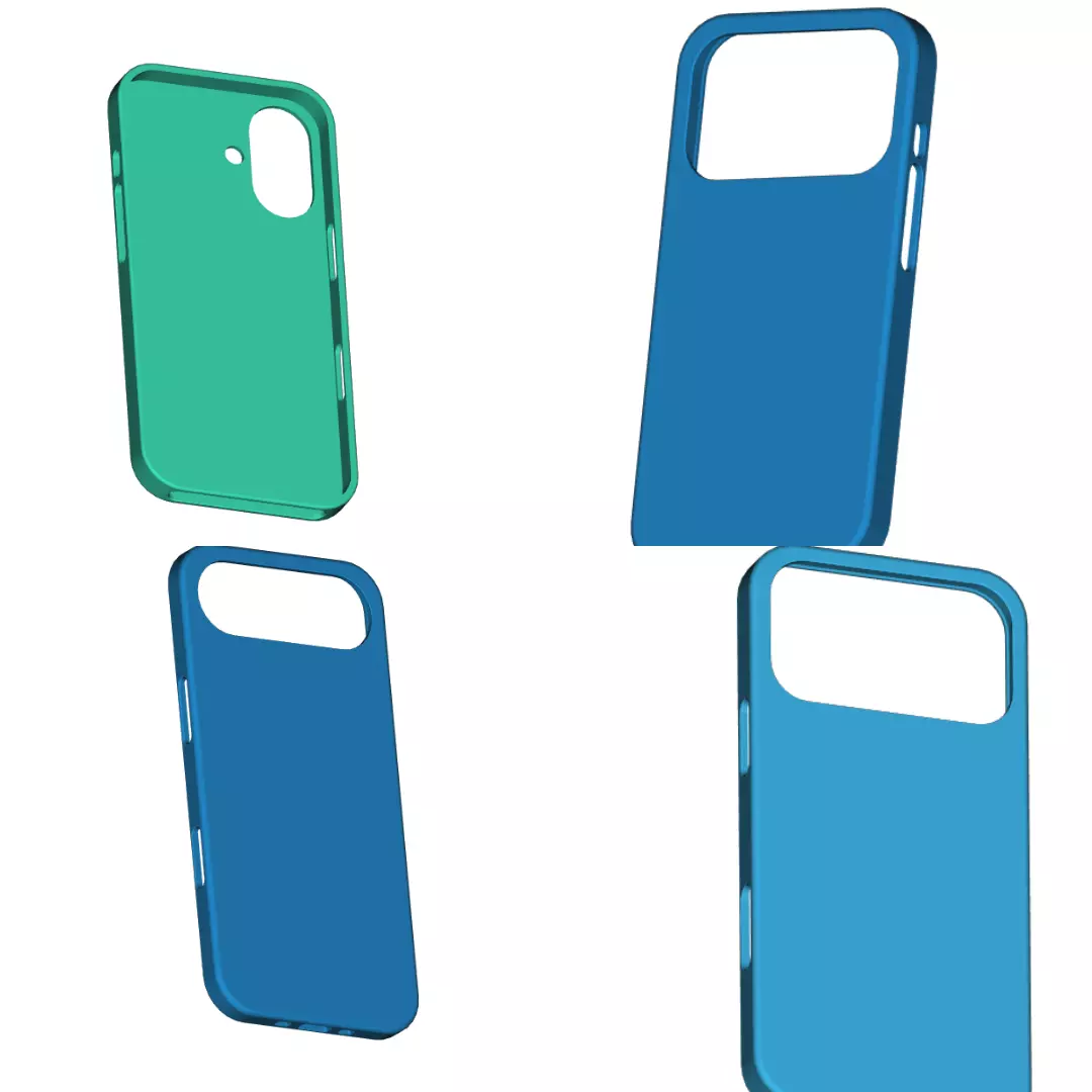 All iPhone 17 Case Models 3D print model_0